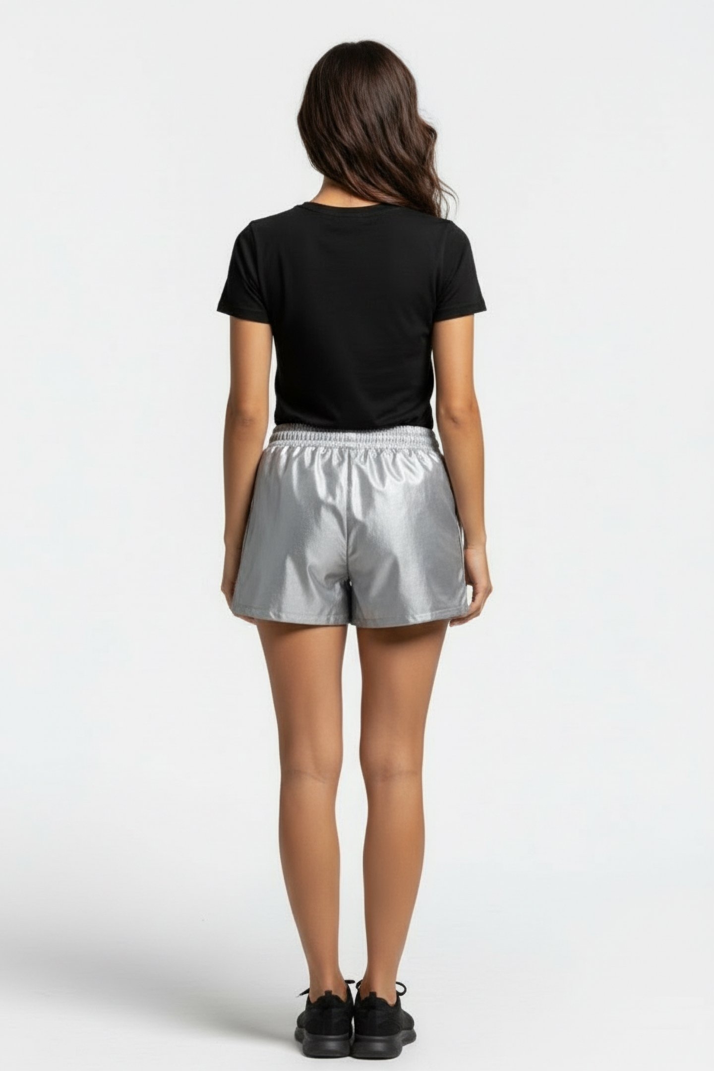 SAAR FOOTBALL SHORTS SILVER 2