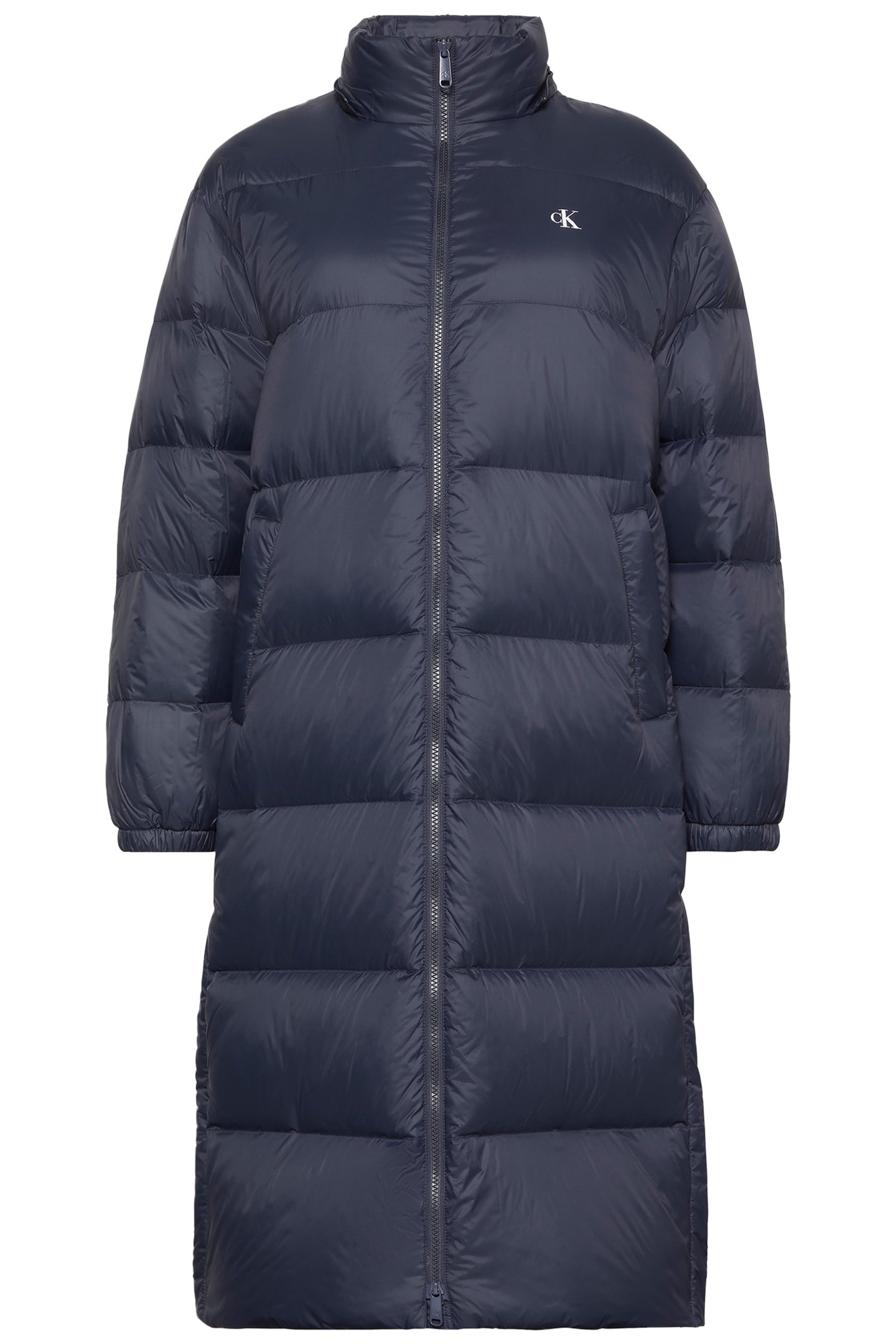 ESSENTIAL MIDWEIGHT HOODED PUFFER INKWELL 4