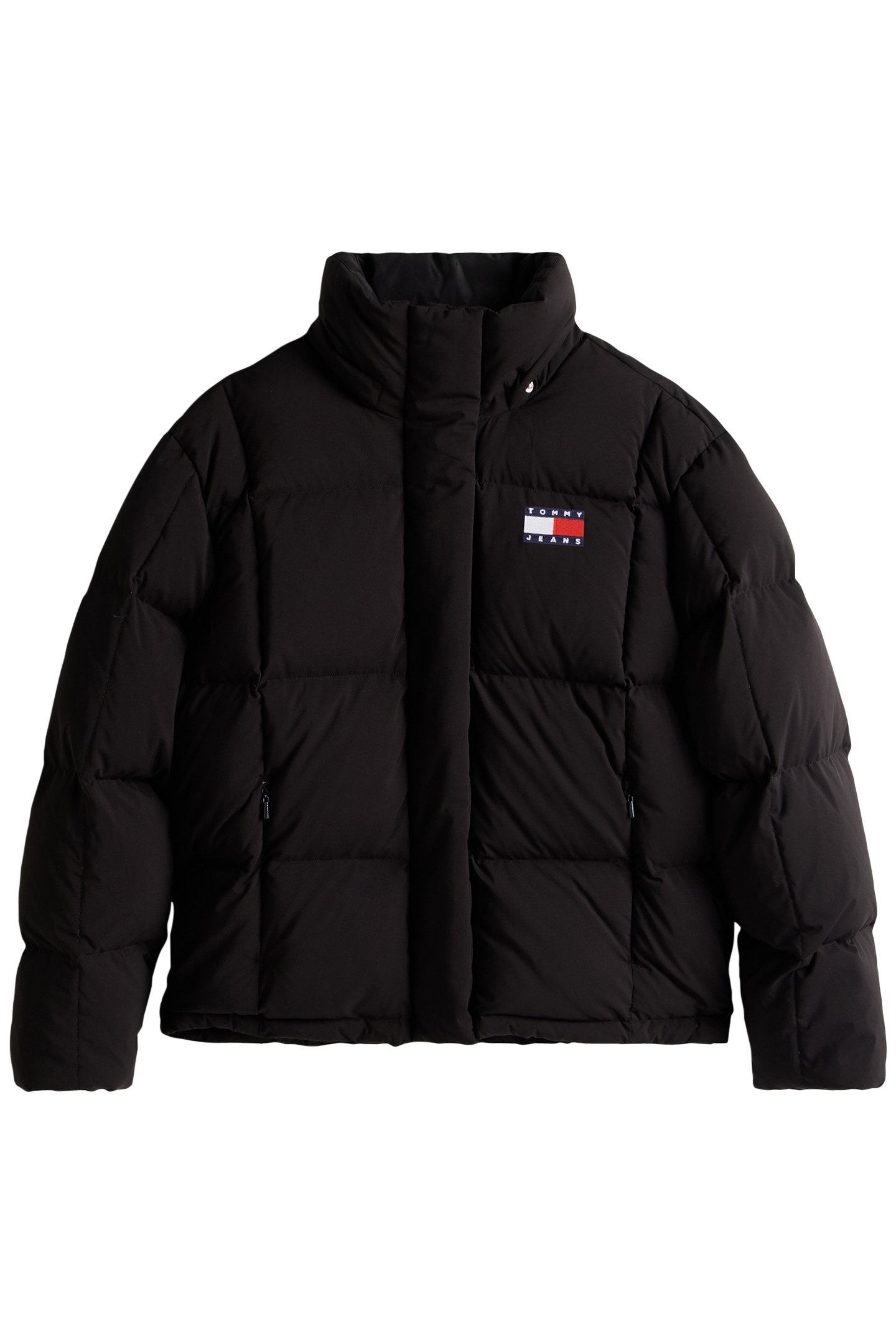 DOWN HOODED ALASKA PUFFER JACKET BLACK 3