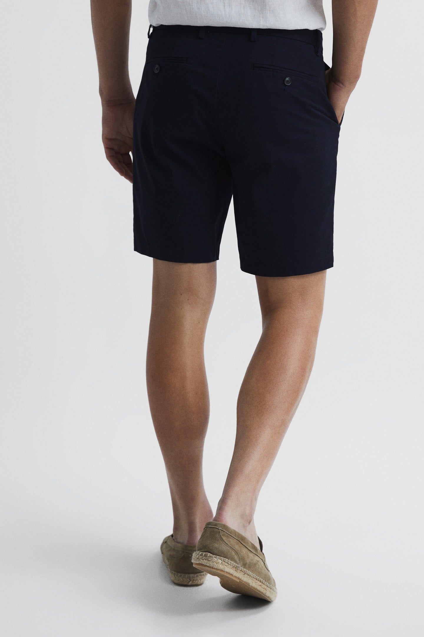 CASUAL CHINO SHORT NAVY 3