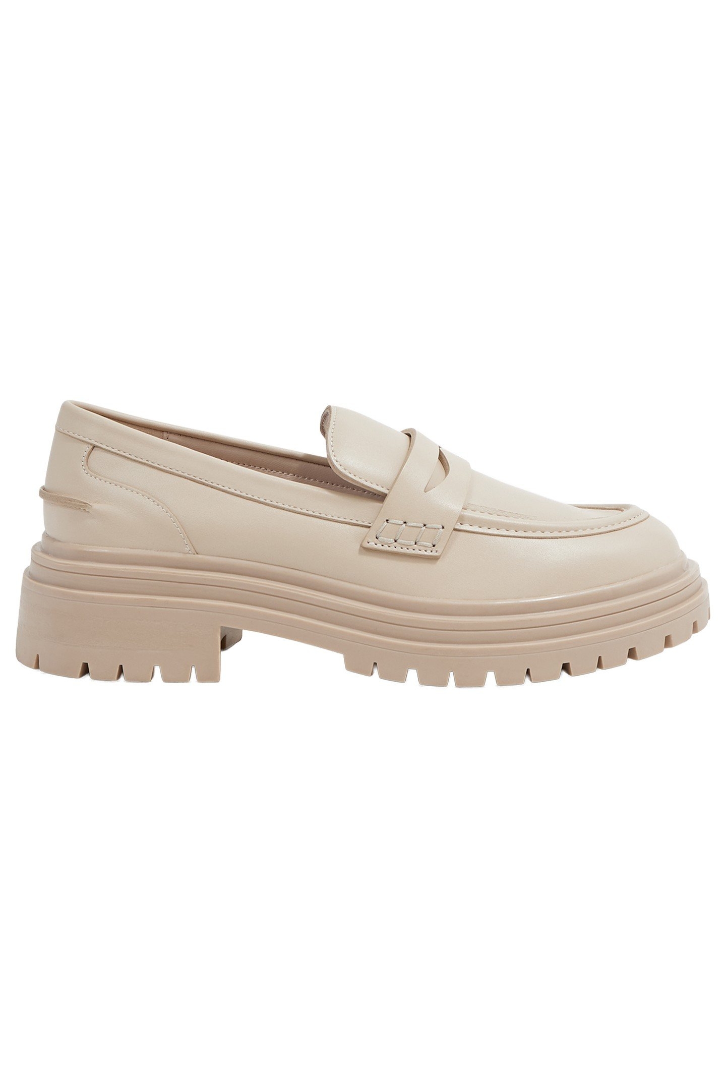 CLEATED SOLE LOAFER ECRU 2