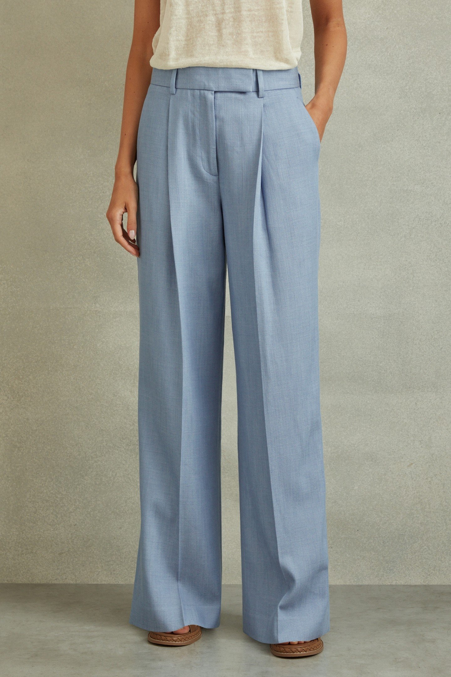 WIDE LEG TROUSER BLUE 2