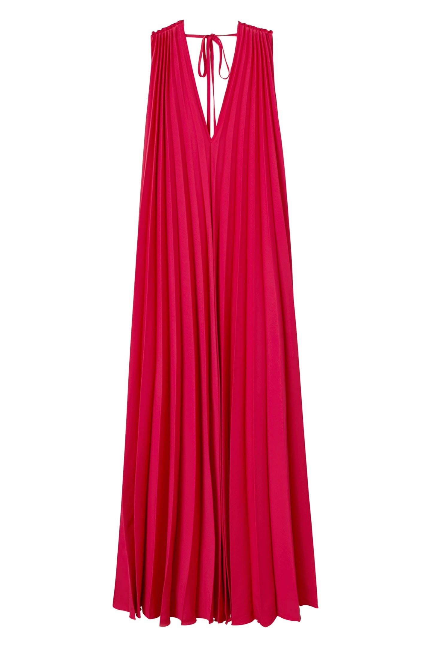 PLEATED OCCASION GOWN CORAL 4