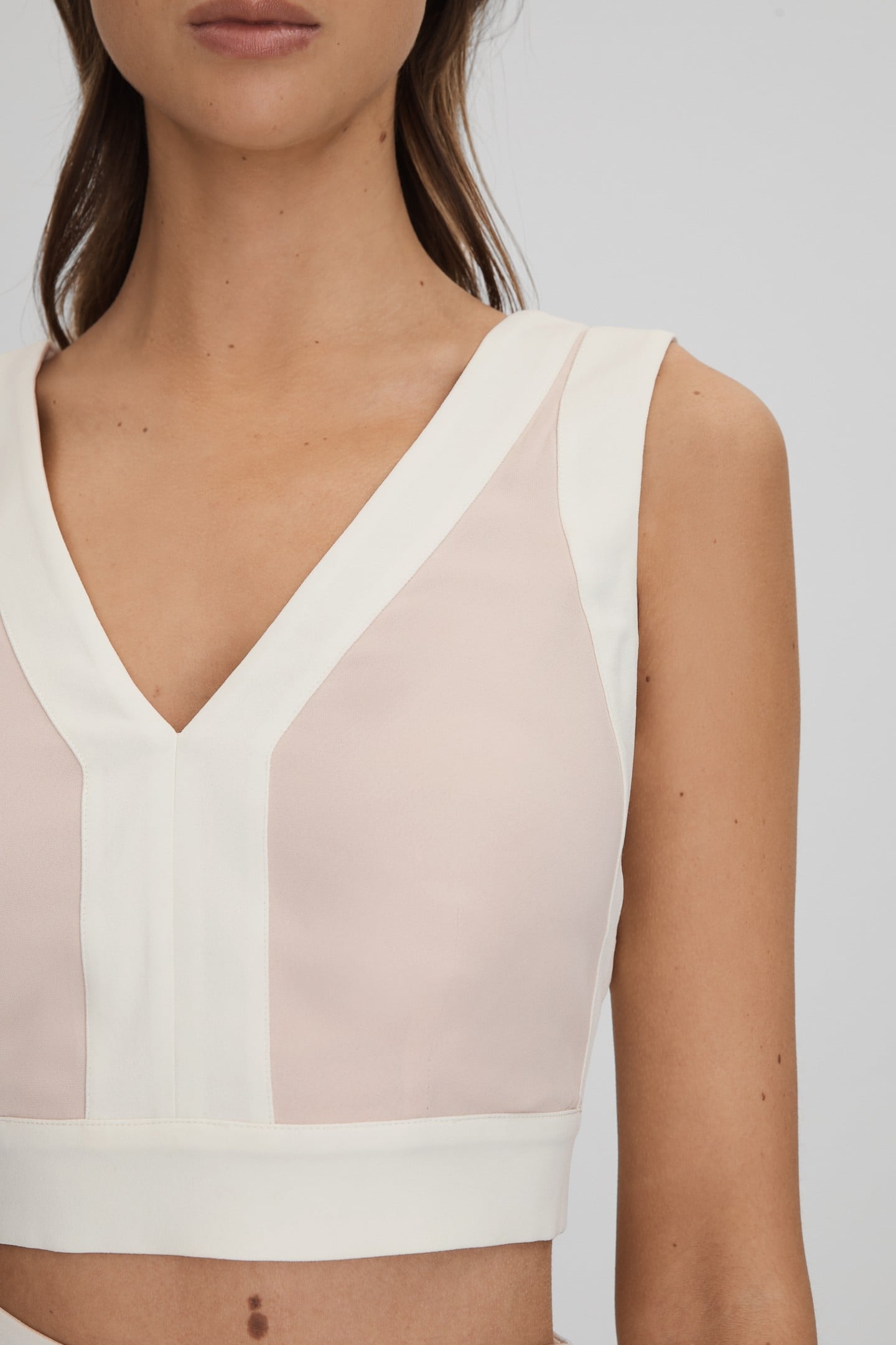 ROSALIA CROPPED TOP NUDE/IVORY 5