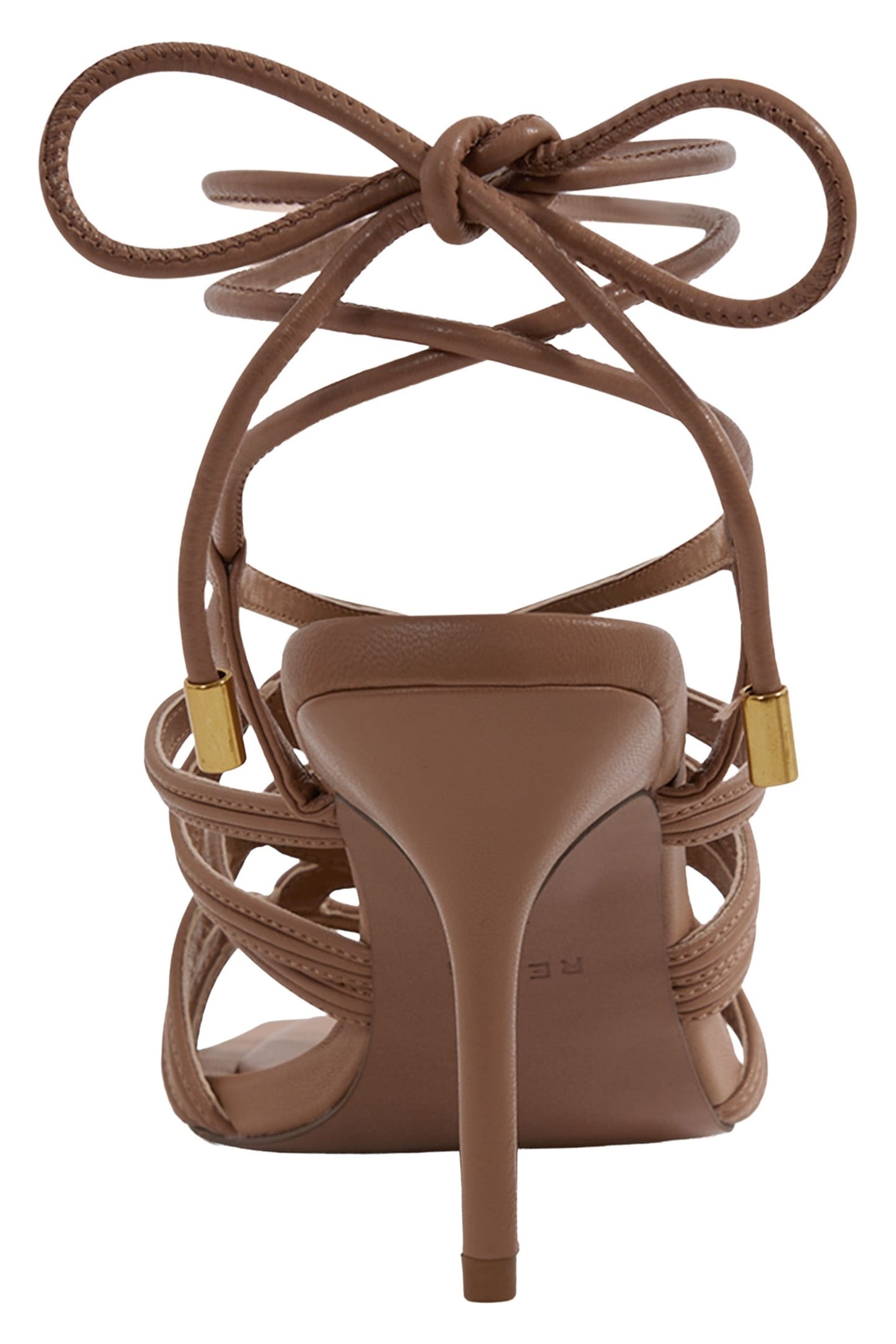 ROPE STRAP HEELED SANDAL NUDE 4