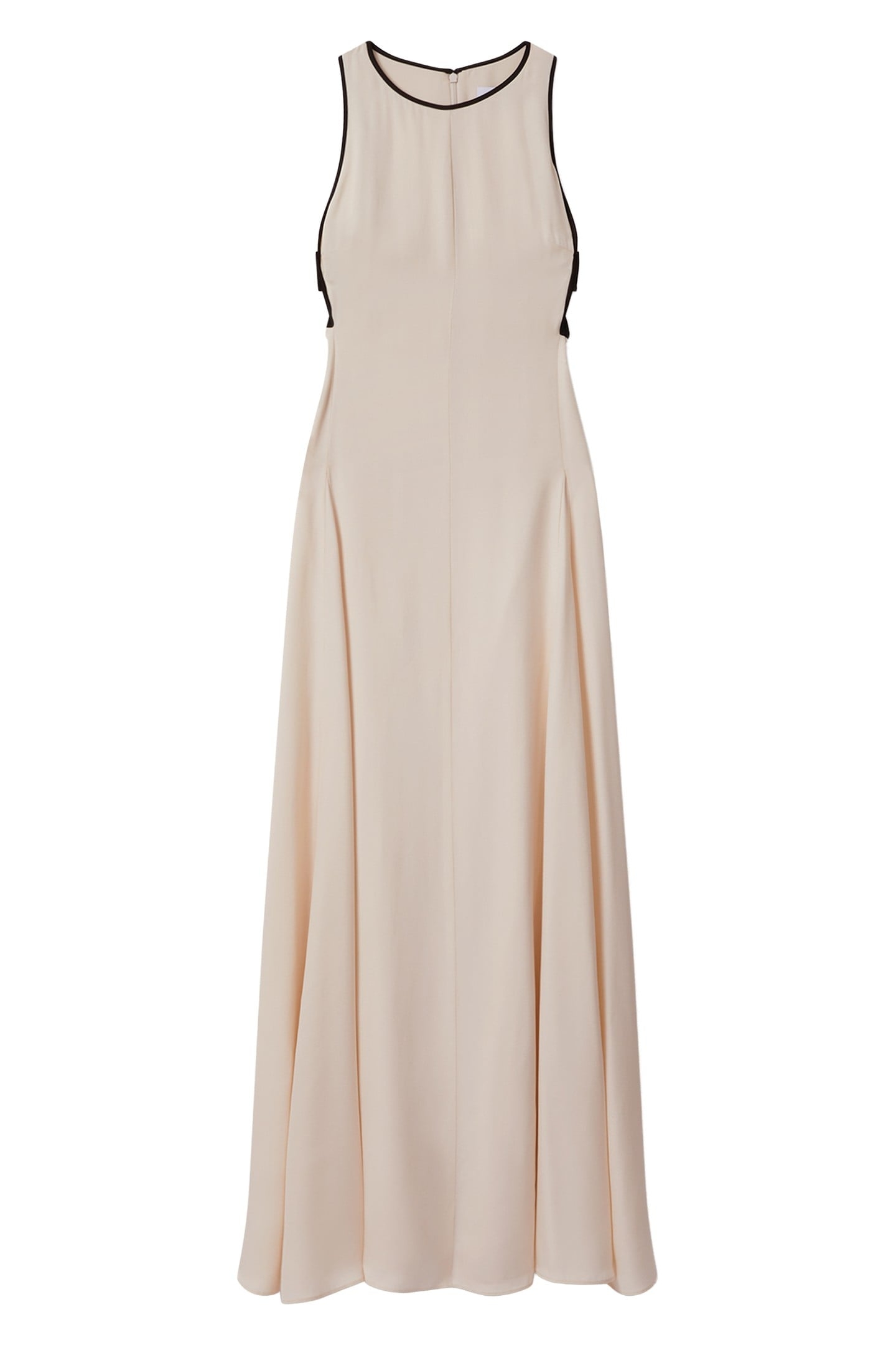 CUT OUT MAXI DRESS WHITE 4