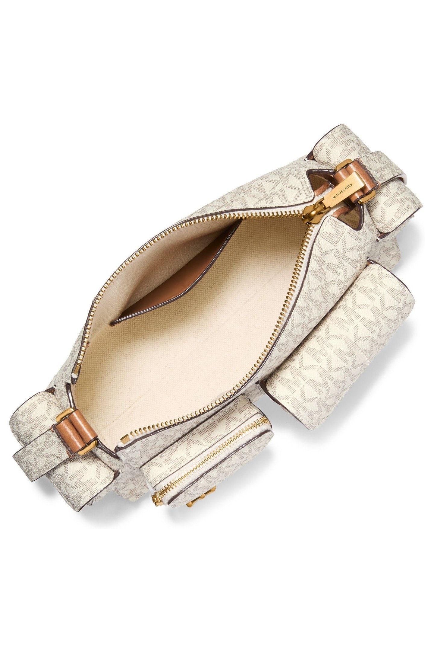 SMALL POCKET XBODY BAG VANILLA/ACORN 2