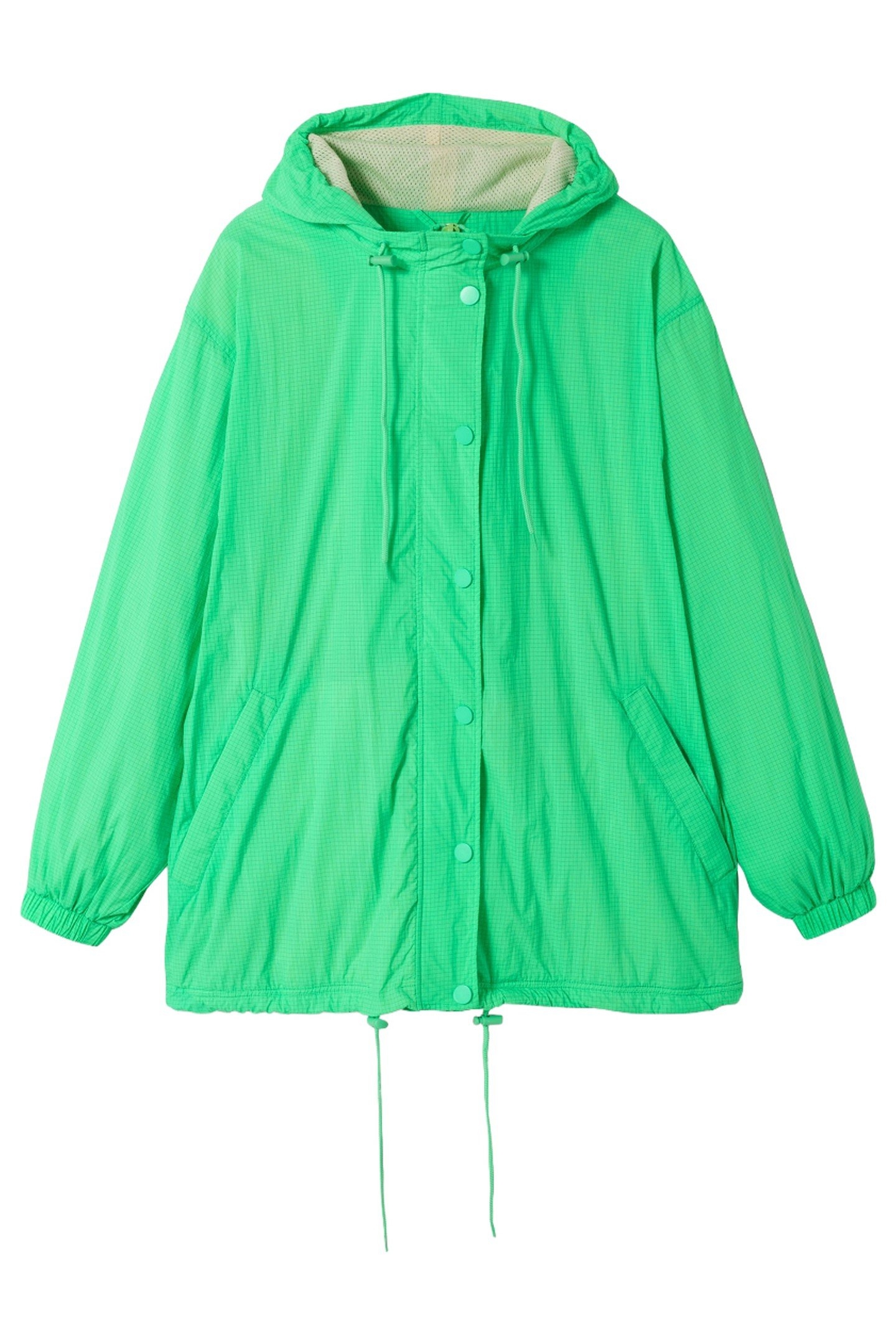 LOOSE LONG ZIP-UP JACKET 1