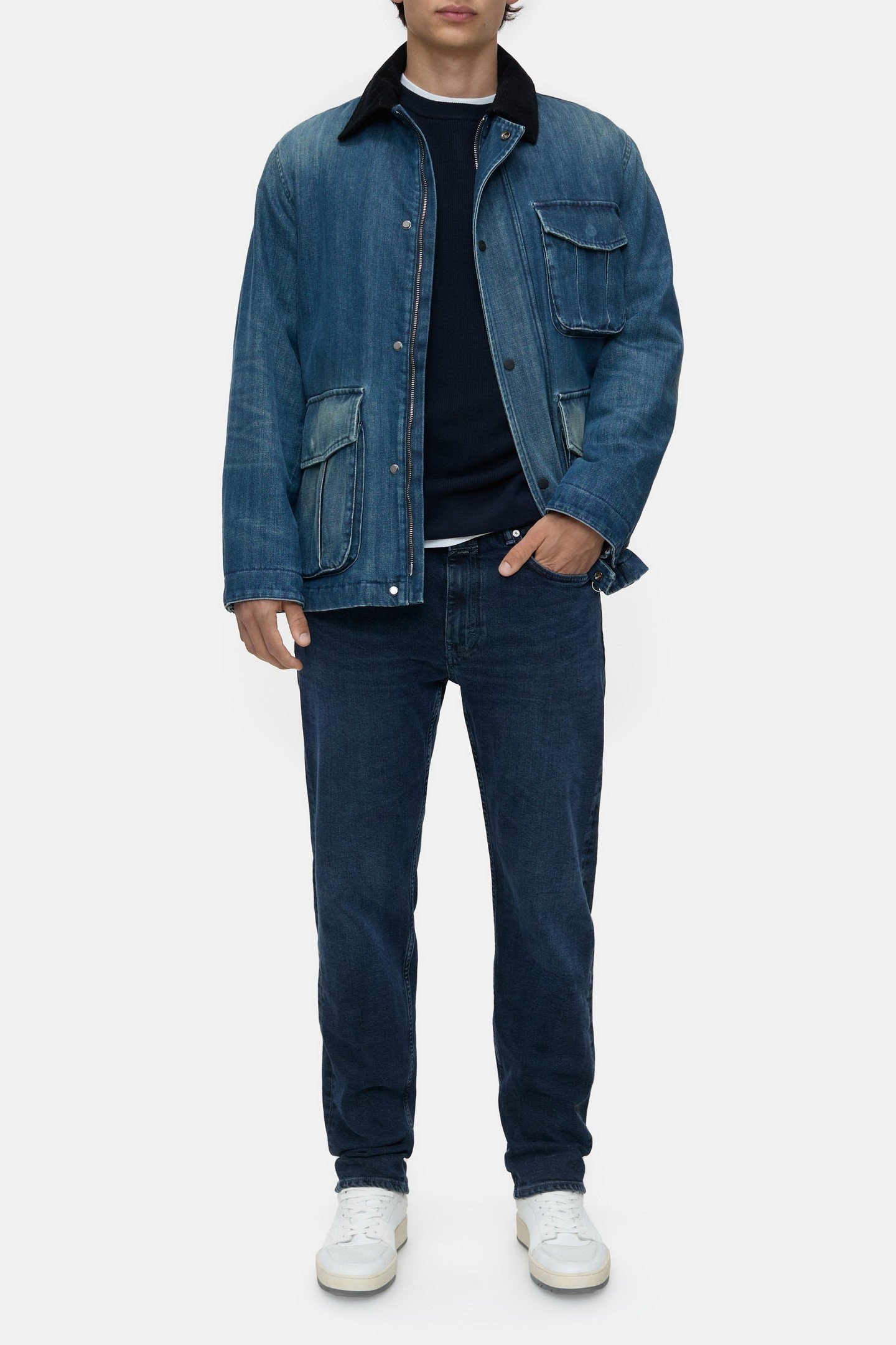 COOPER TRUE JEANS DARK BLUE 5