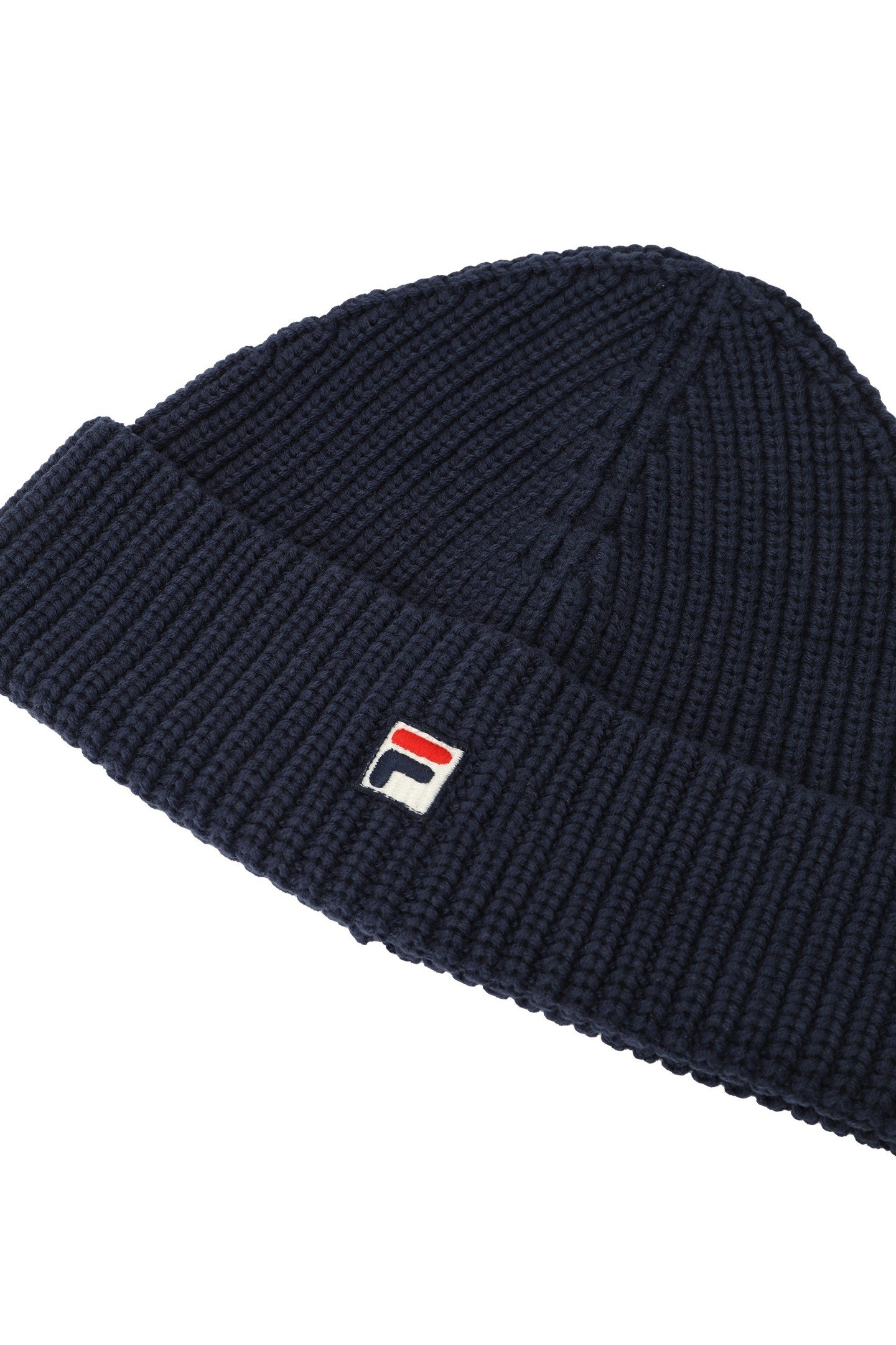 UNISEX BIELLA FISHERMAN LOGO BEANIE BLACK IRIS 2