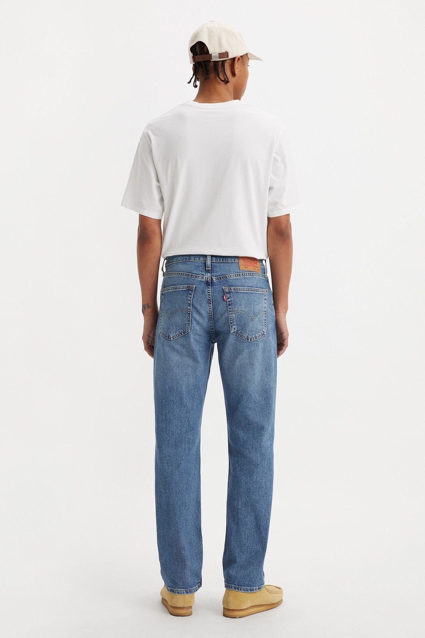 514™ STRAIGHT JEANS MED INDIGO 4
