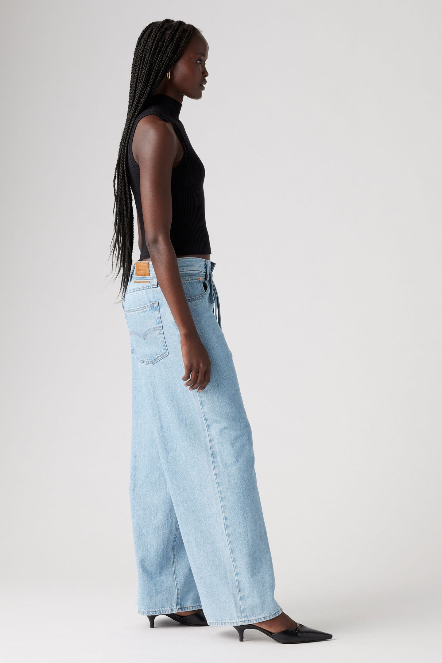 XL STRAIGHT LIGHTWEIGHT JEANS MED INDIGO 4