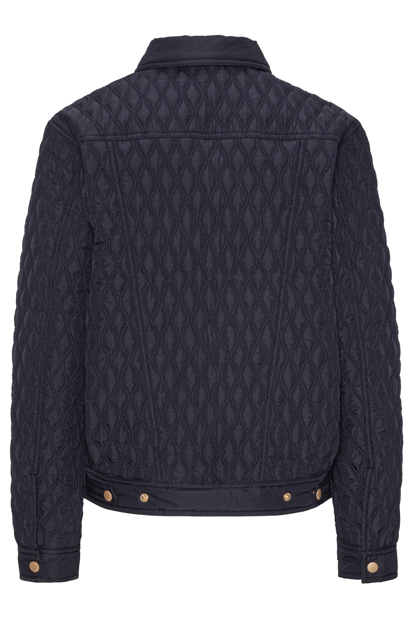 ALLY03 QUILT JACKETS DARK INDIGO 6