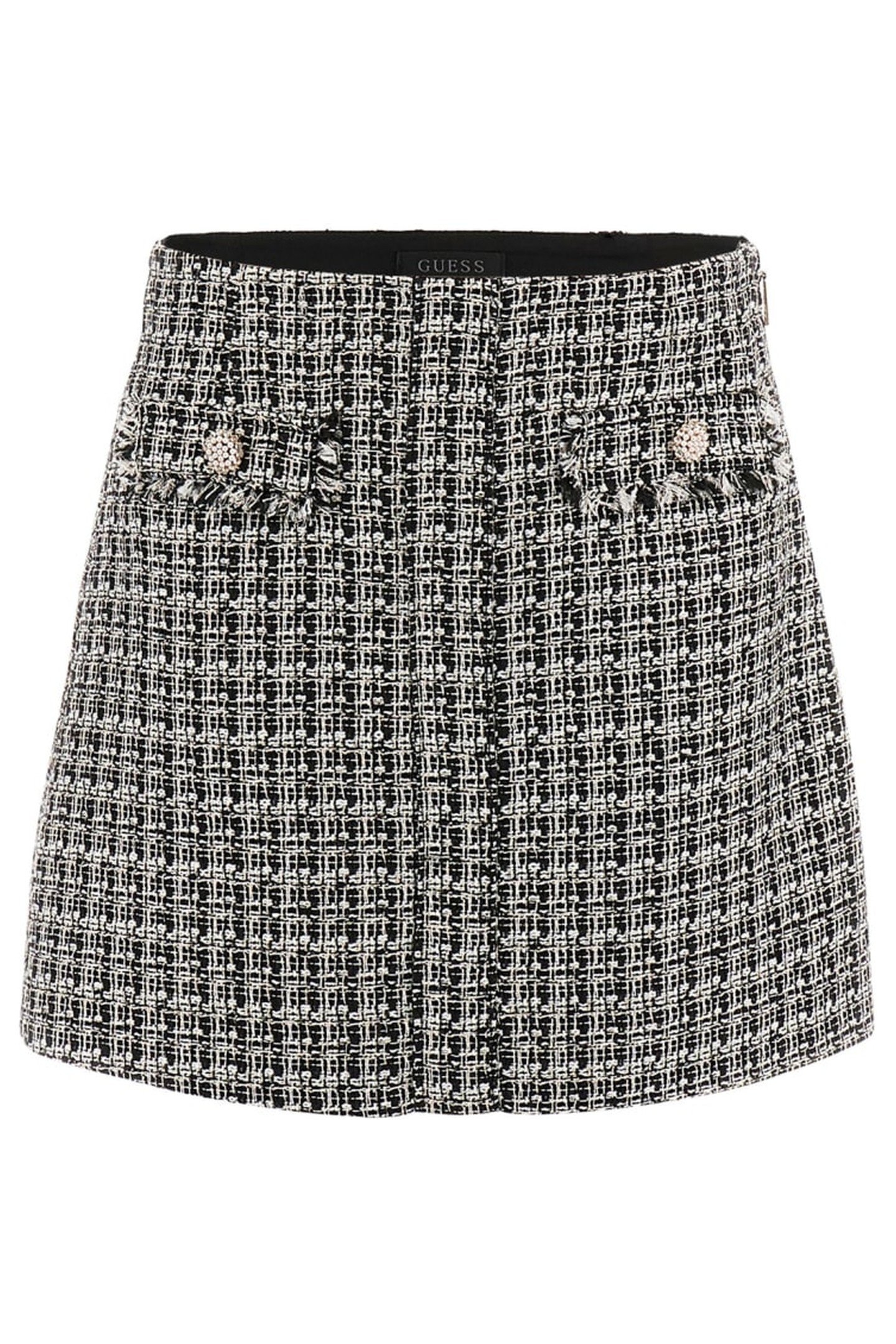 DAPHNEE MINI FLAP SK BLACK AND WHITE TWEE 6