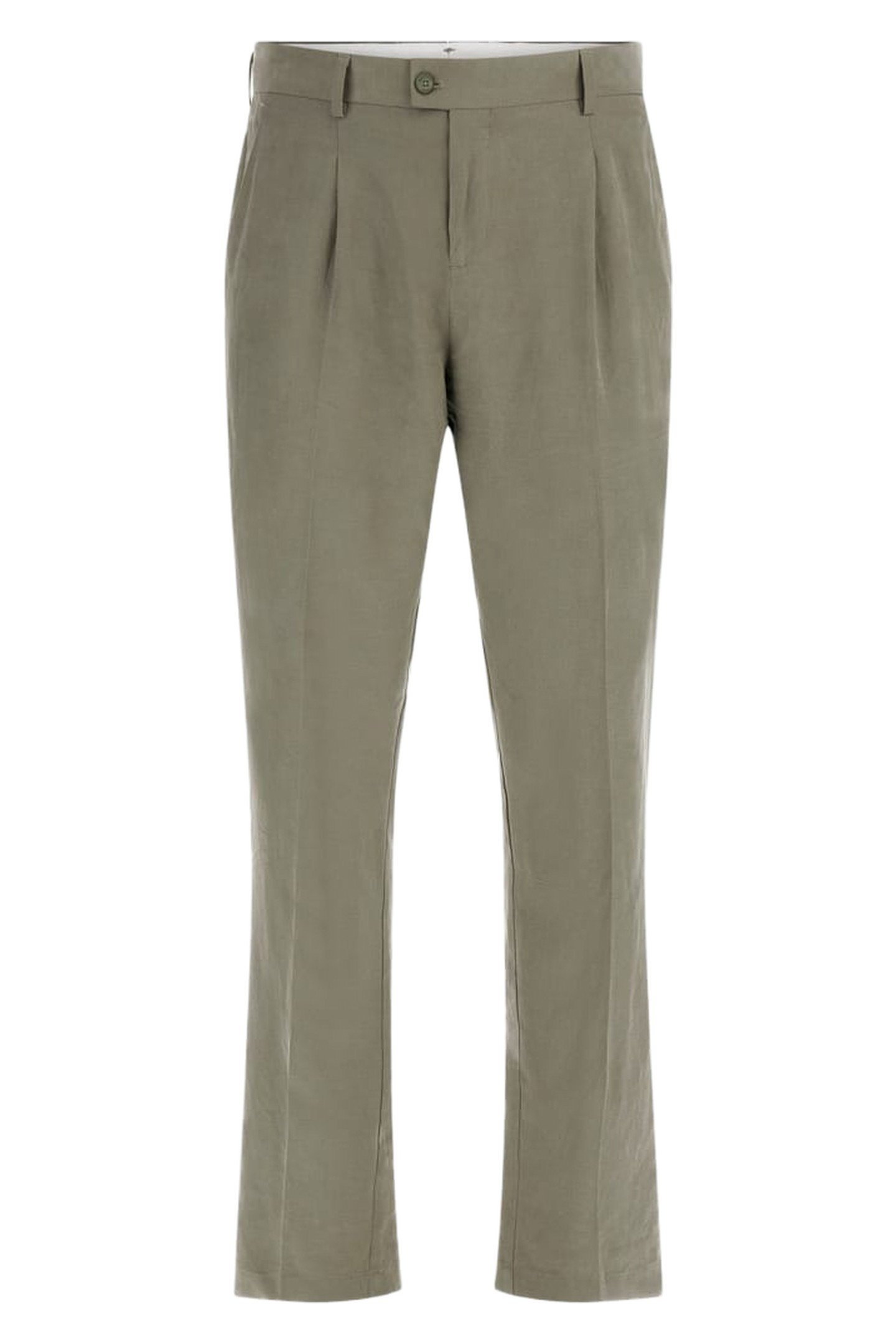 MAX PLEATED REG CHIN MOSSY GREEN 4