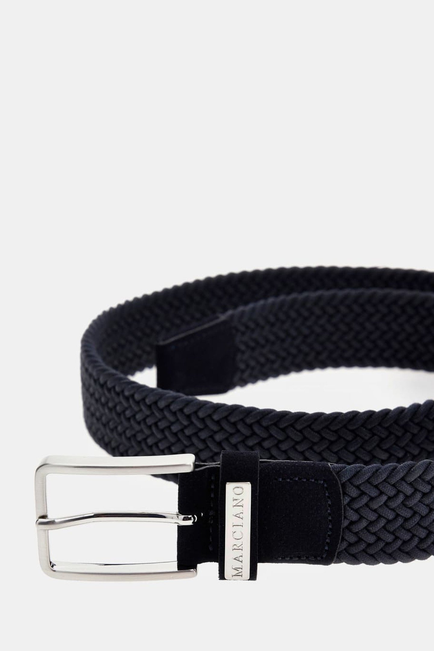 ELASTIC BRAIDED BELT NAVY SEA 3