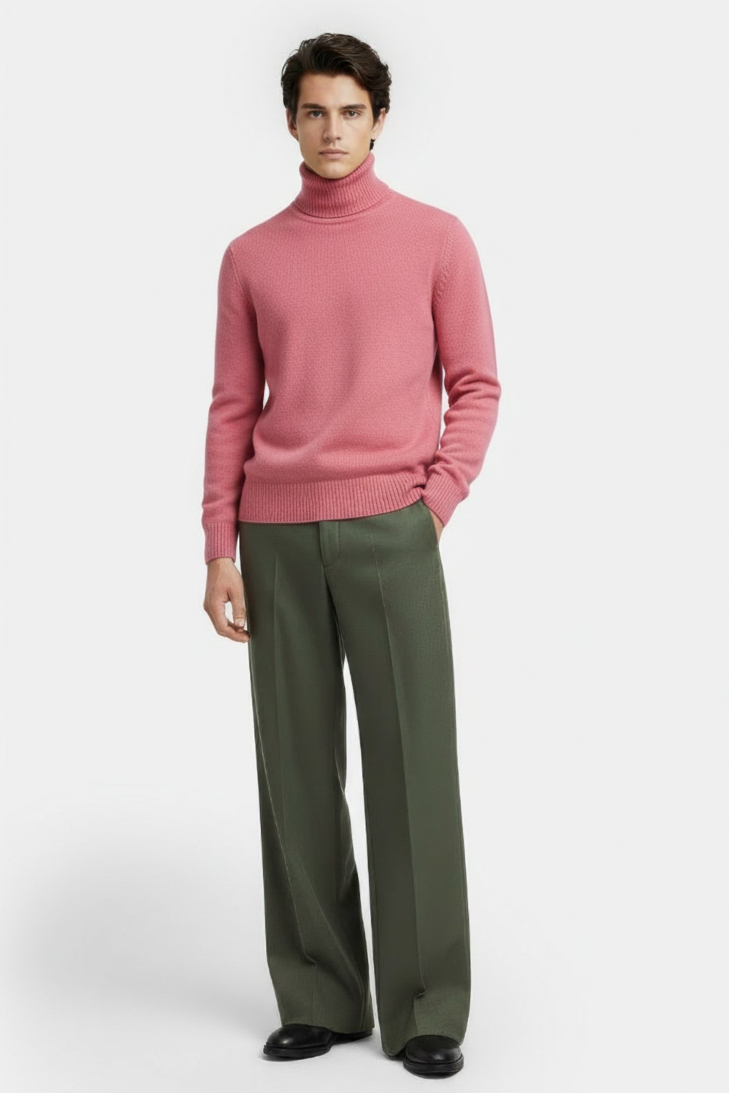 BRUNALF KNIT DARK PINK 1