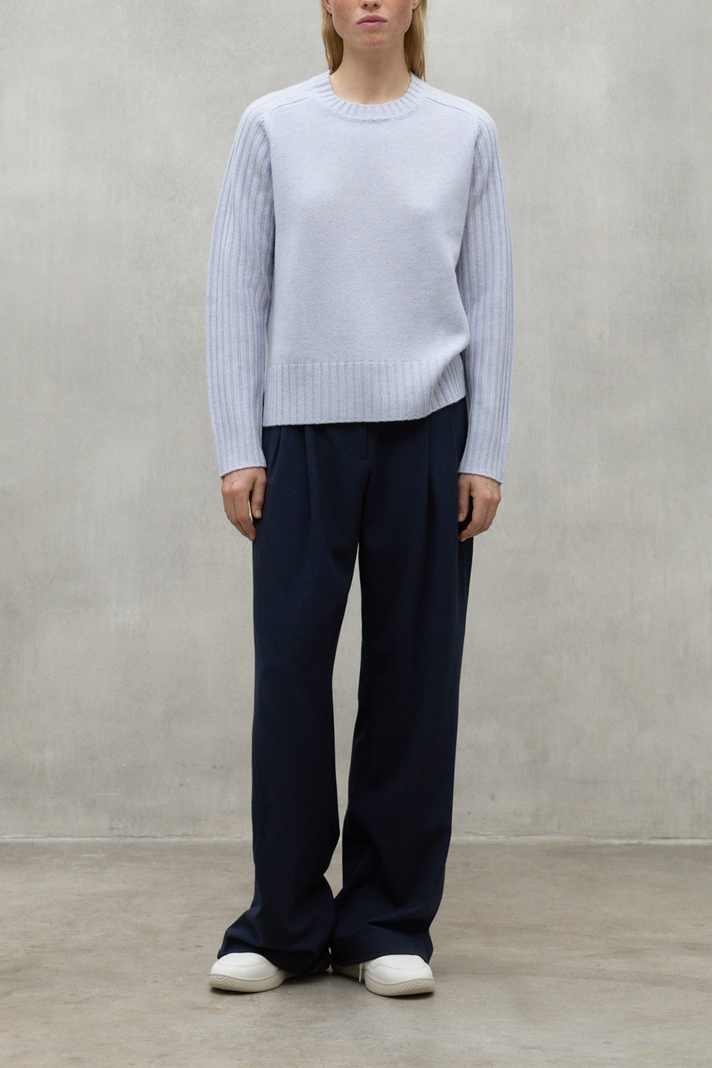 EUCALIPTOALF ROUND KNIT OYSTER 1