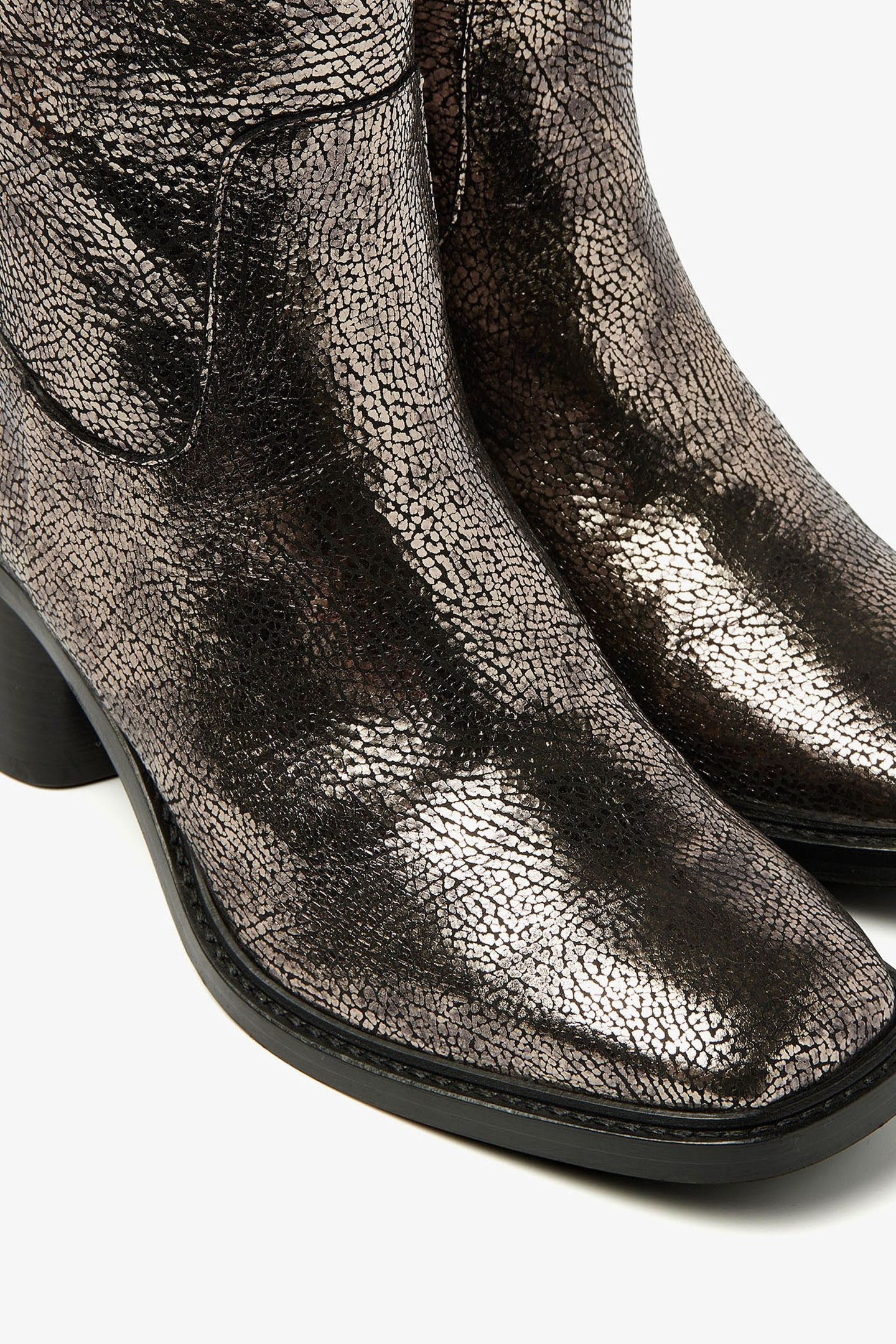 ZOEY CADE ANKLE BOOTS METALLIC 4