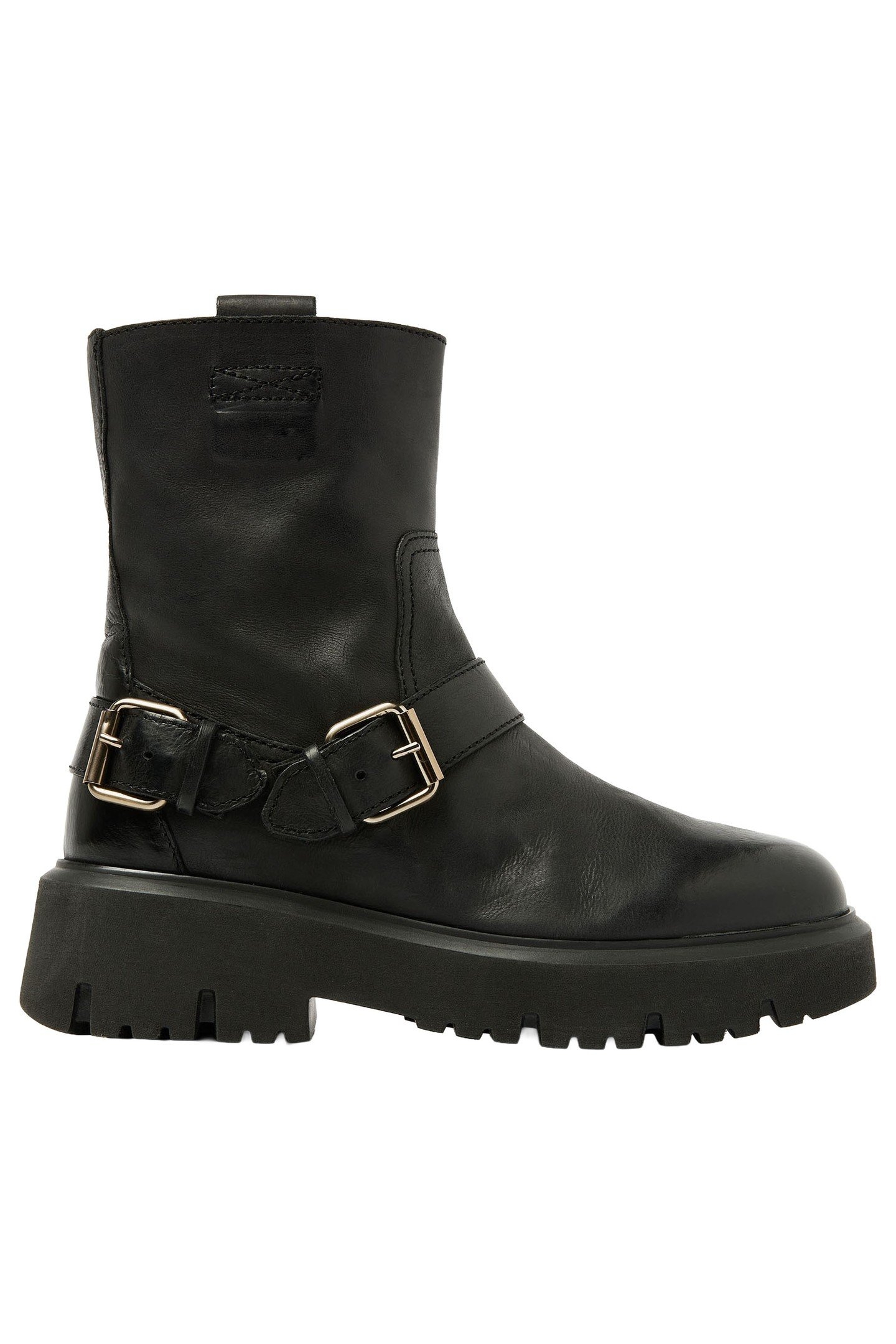 ZIVA JAGGER BIKER BOOTS BLACK 6