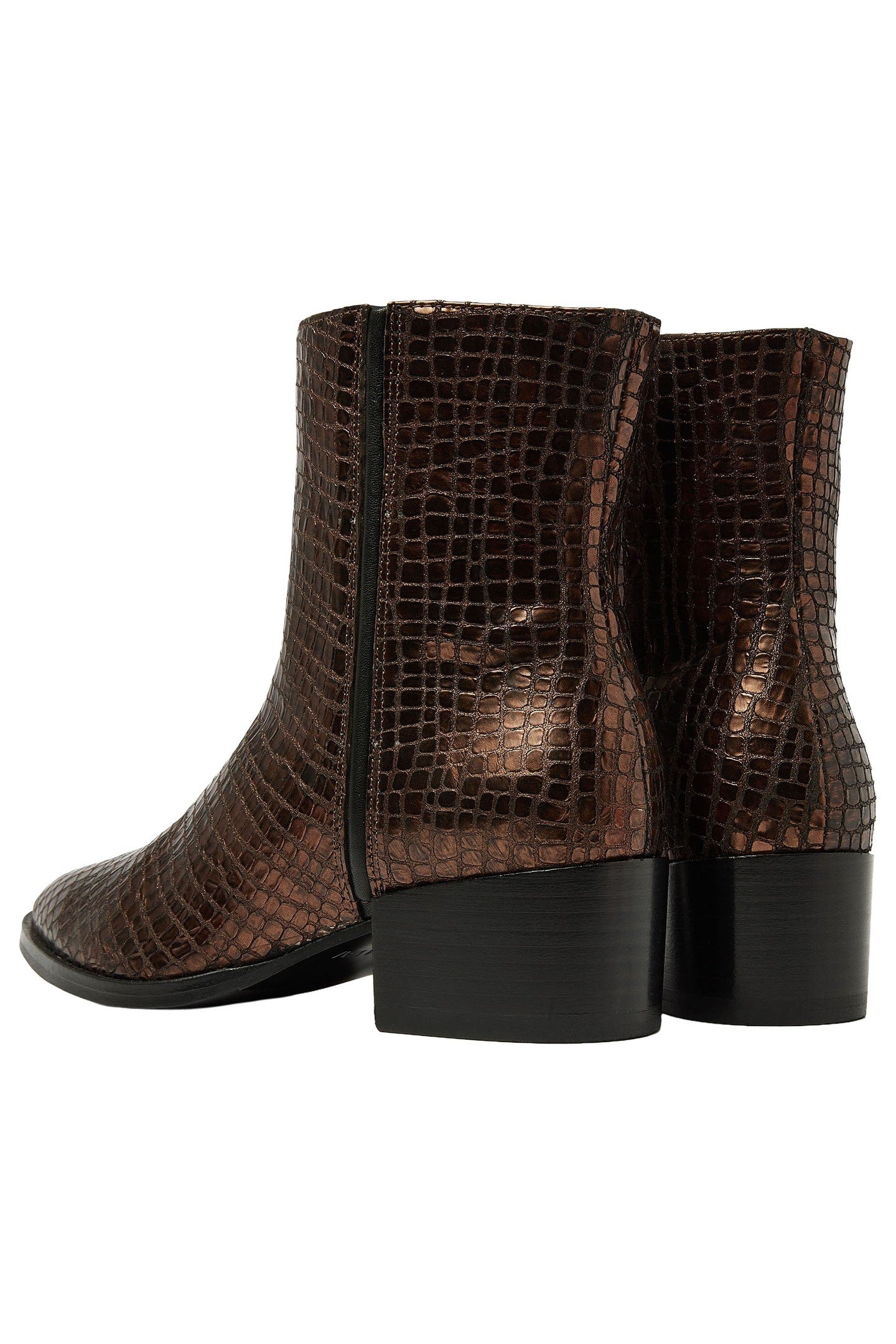ROSE BAKER ANKLE BOOTS BRONZE 4