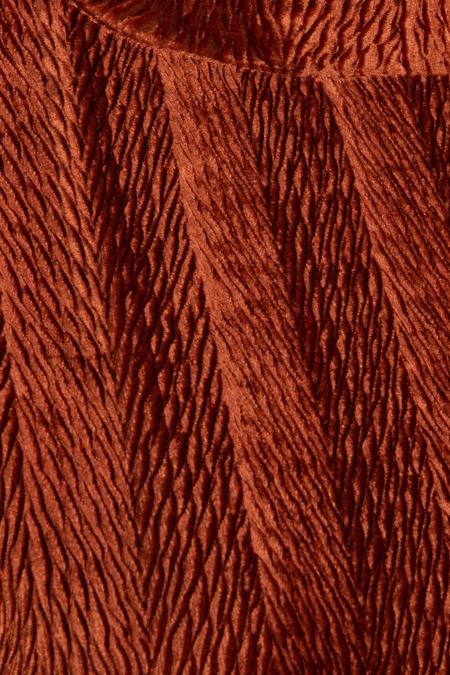 TOP CRINKLE WAVE VELOURS ORANGE 3