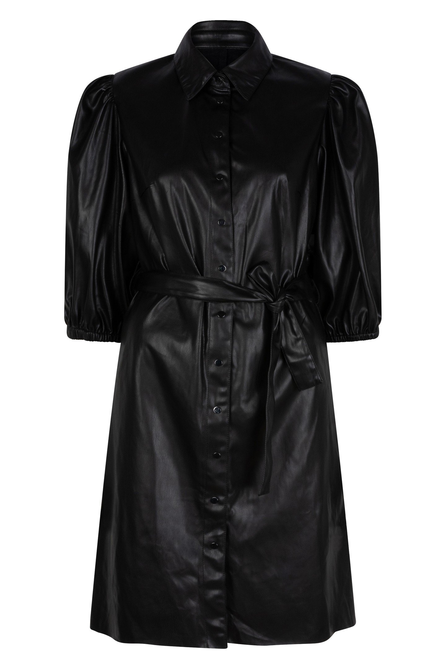 DRESS SHORT PU BLACK 5