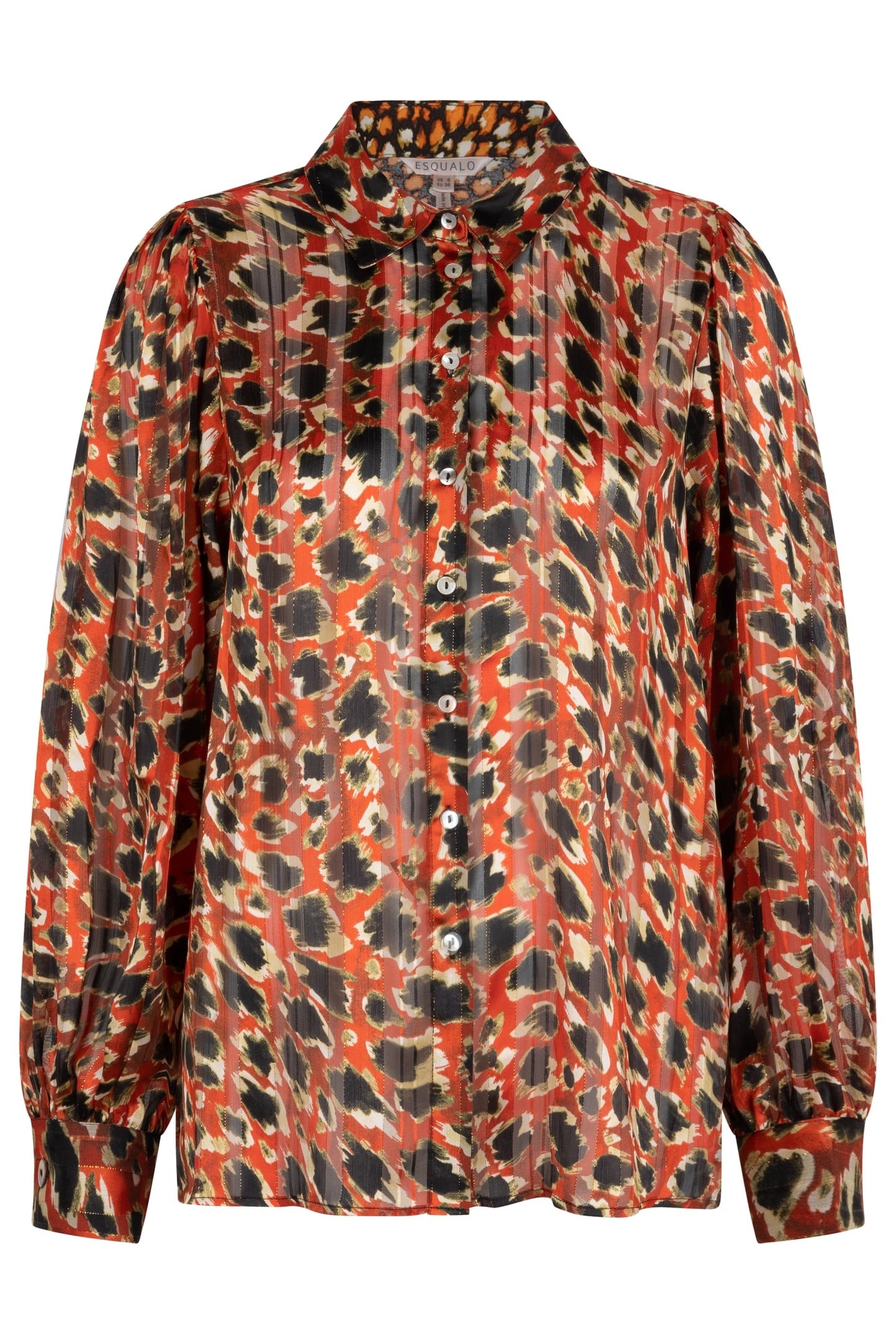 BLOUSE BASIC LEOPARD SKINS PRINT 4