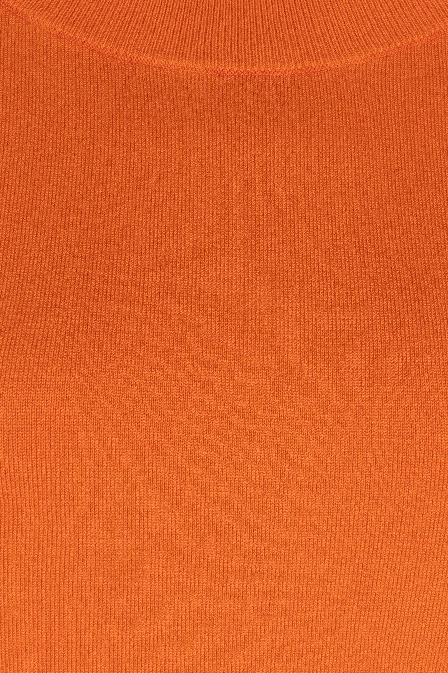 SWEATER BOXY BASIC KNIT PUMPKIN 7