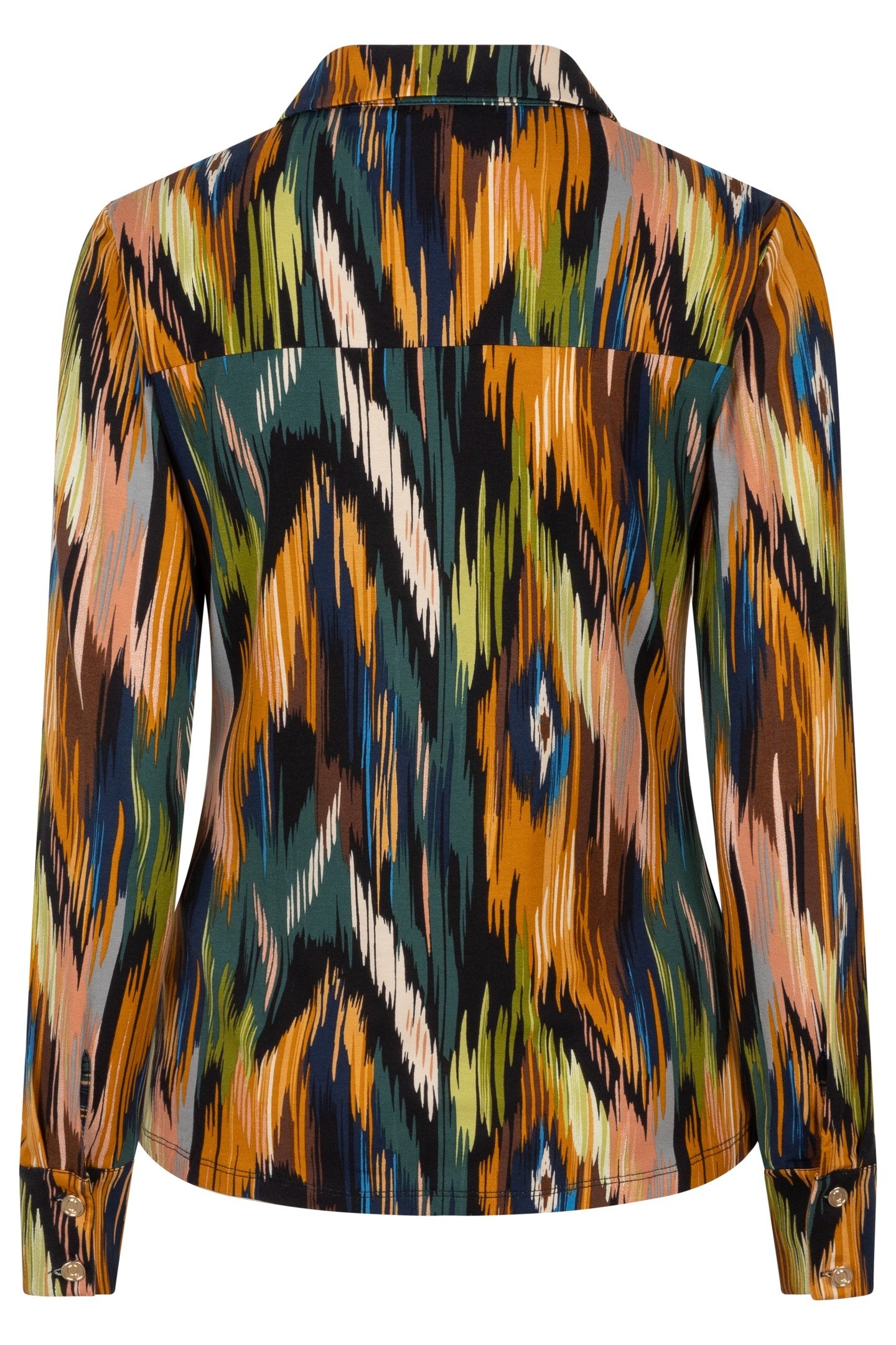 BLOUSE GATHERING UNIVERSE LIGHTNING SJ PRINT 5