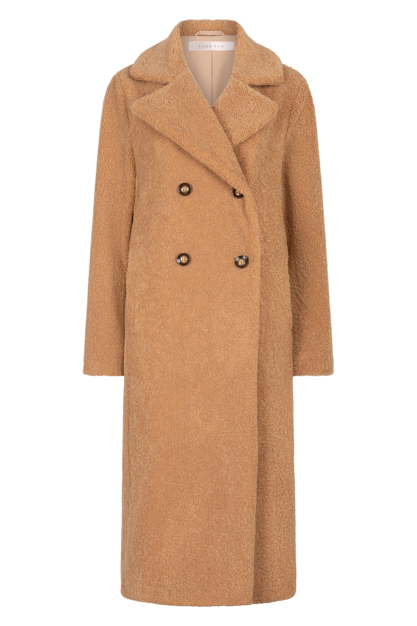 COAT LONG BOUCLE CAMEL 4
