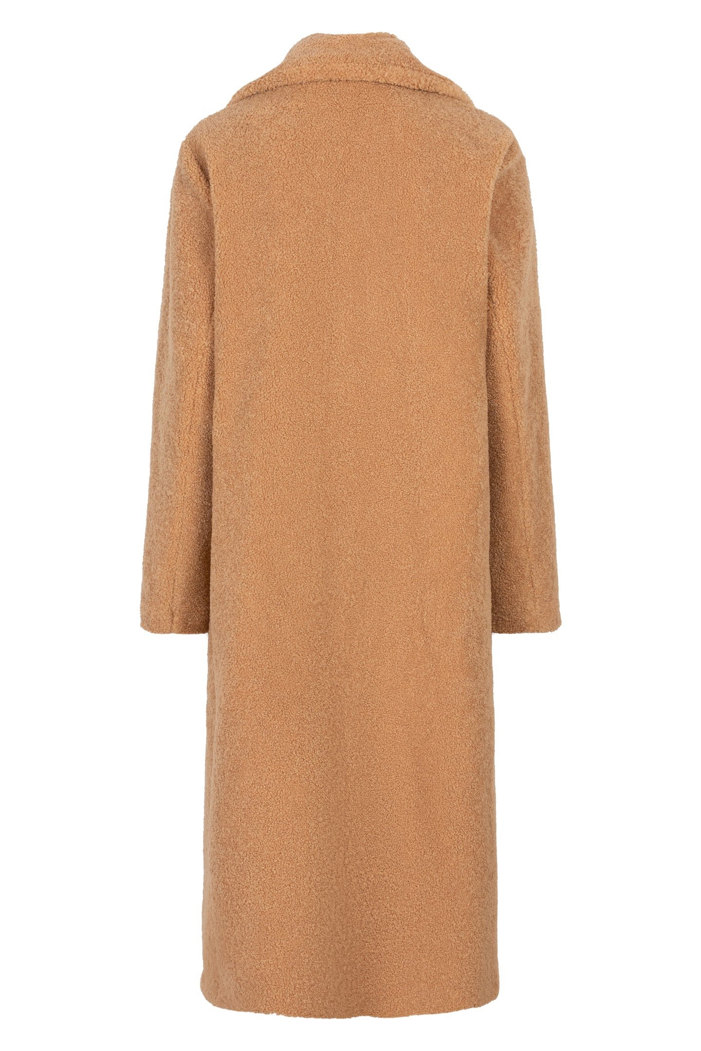 COAT LONG BOUCLE CAMEL 5