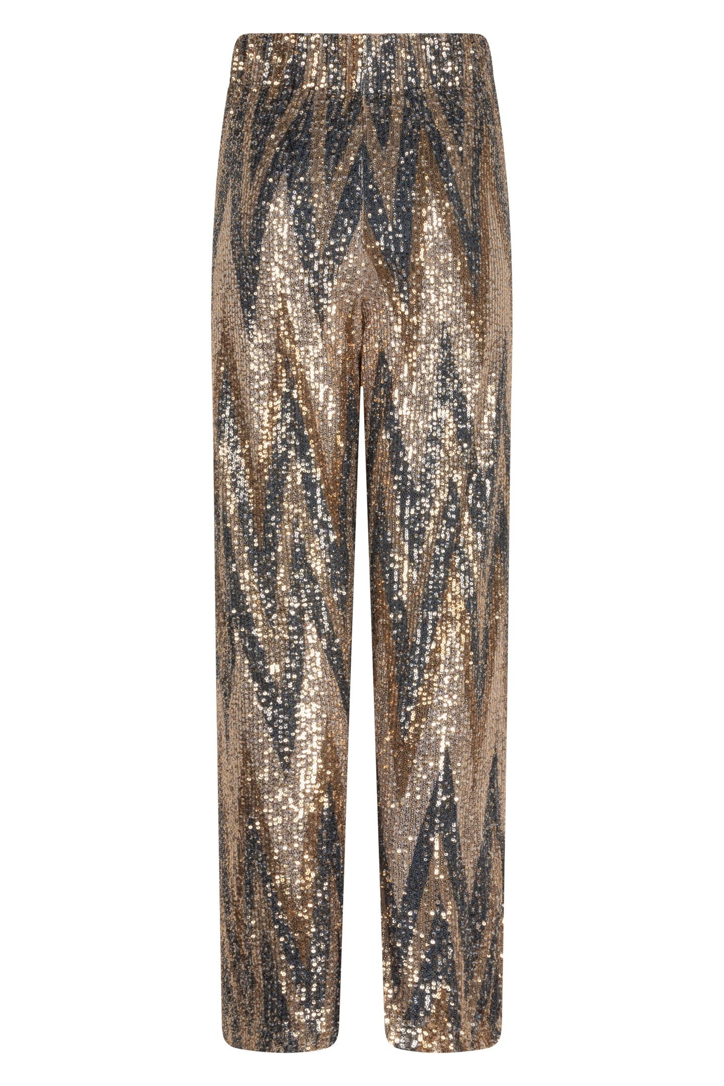 TROUSERS SEQUINS ZIGZAG PRINT 7
