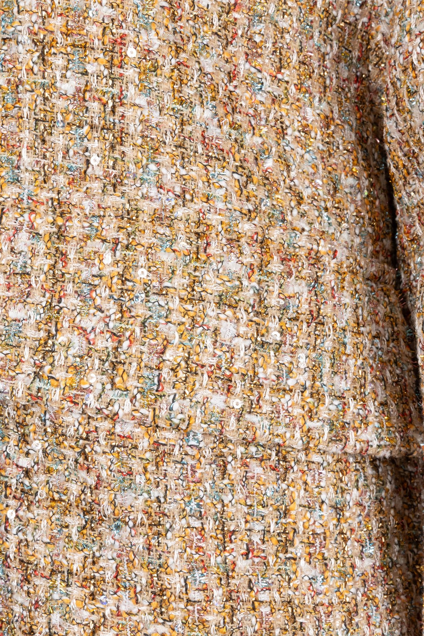 JACKET BOMBER TWEED GOLD 7