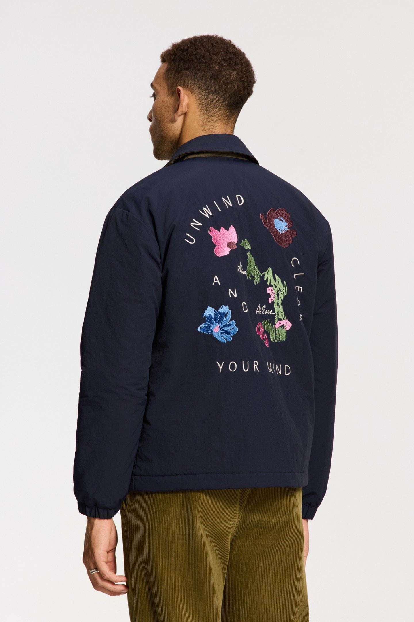 OTIS PADDED JACKET SHIWI UNWIND BLUE DARK NAVY 5