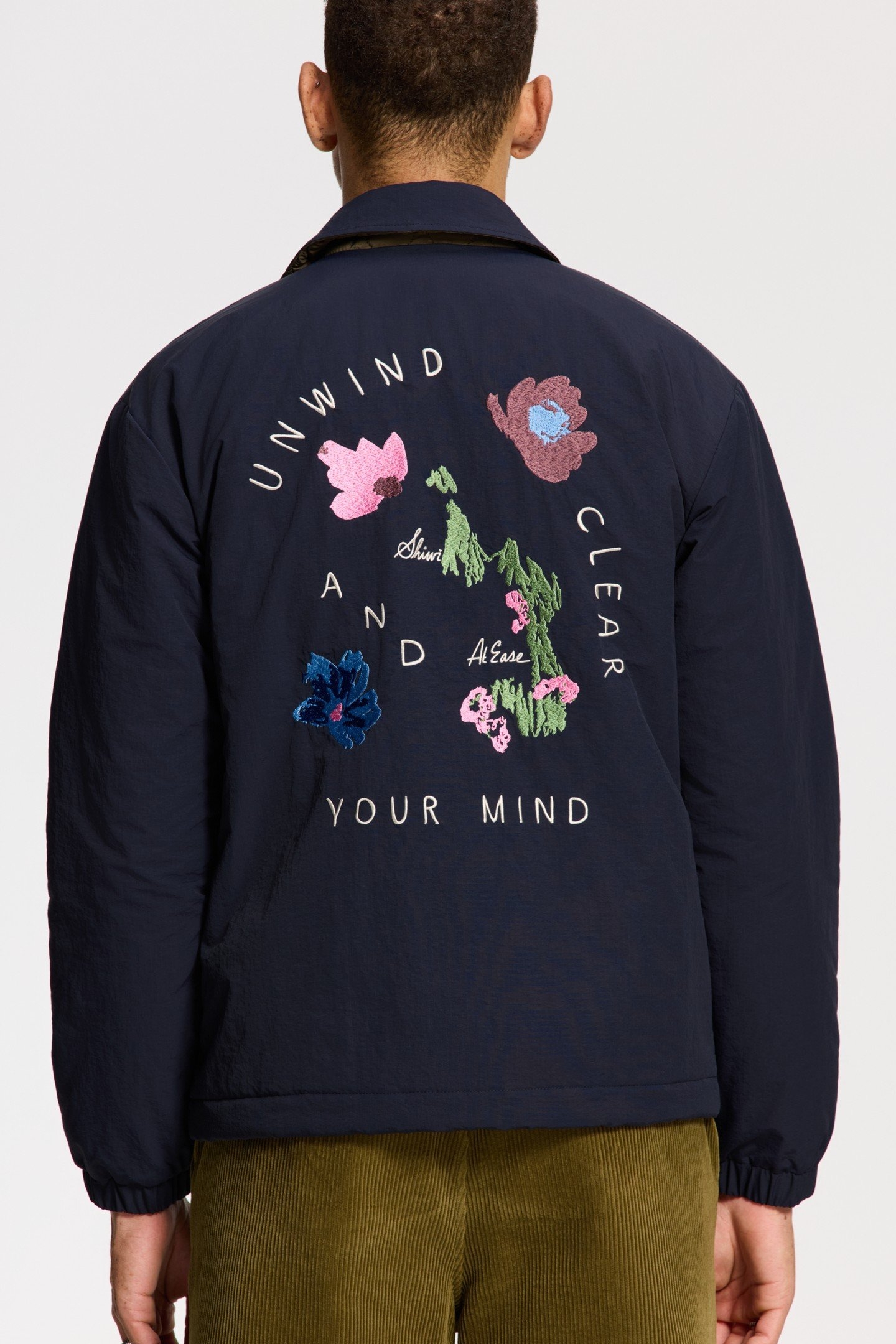 OTIS PADDED JACKET SHIWI UNWIND BLUE DARK NAVY 6