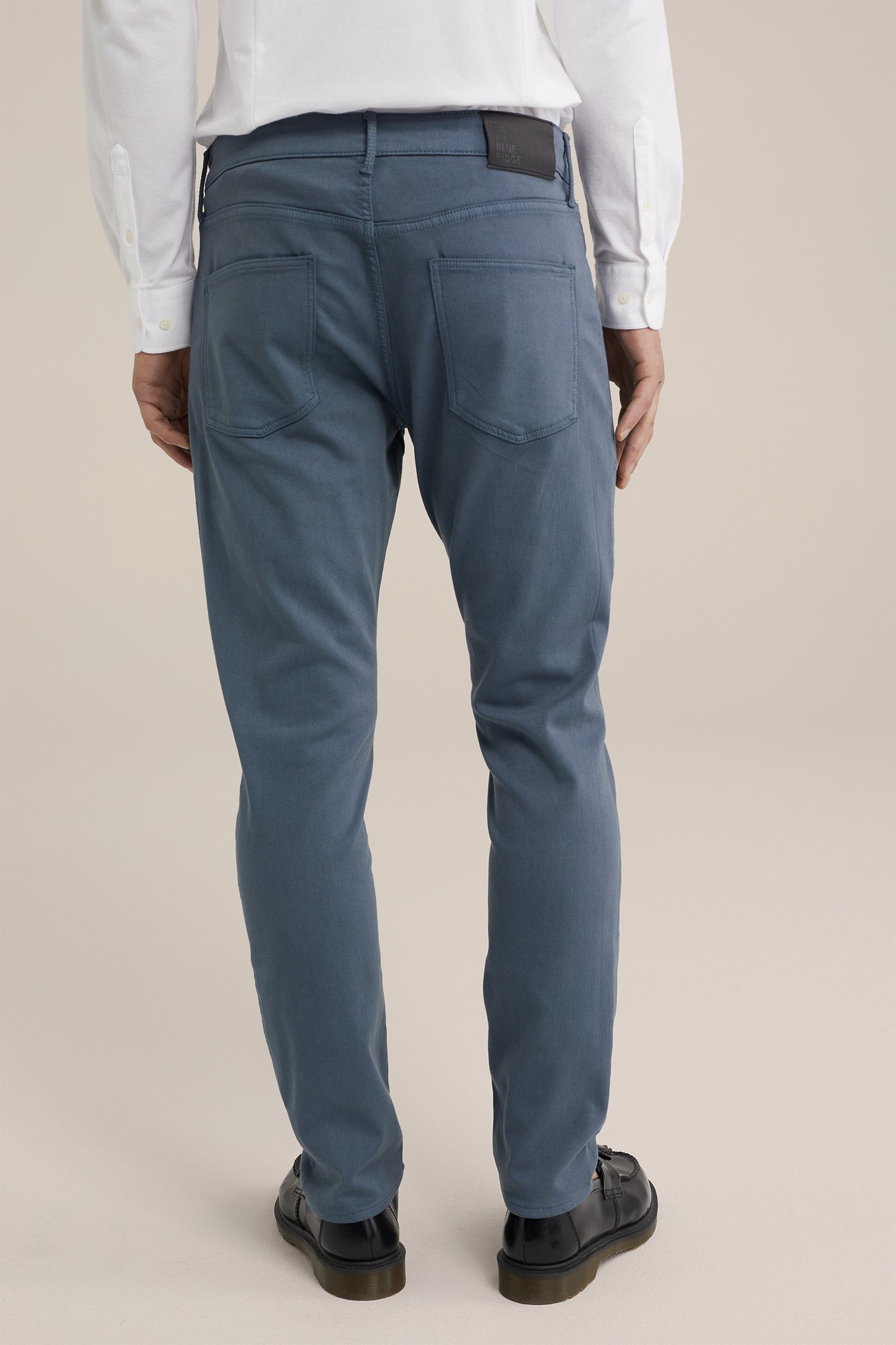 5-POCKET MID WAIST GREYISH BLUE 3