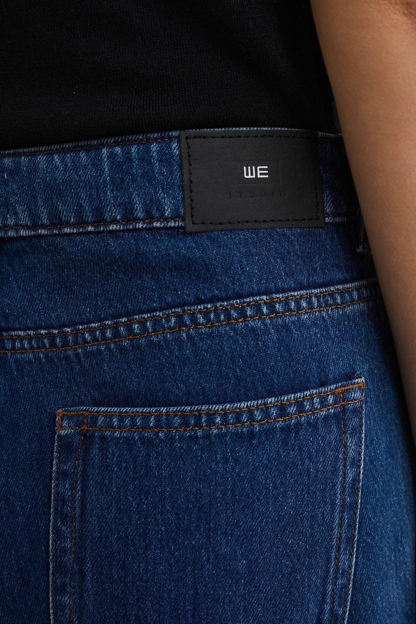 5-POCKET HIGH WAIST DARK BLUE 5