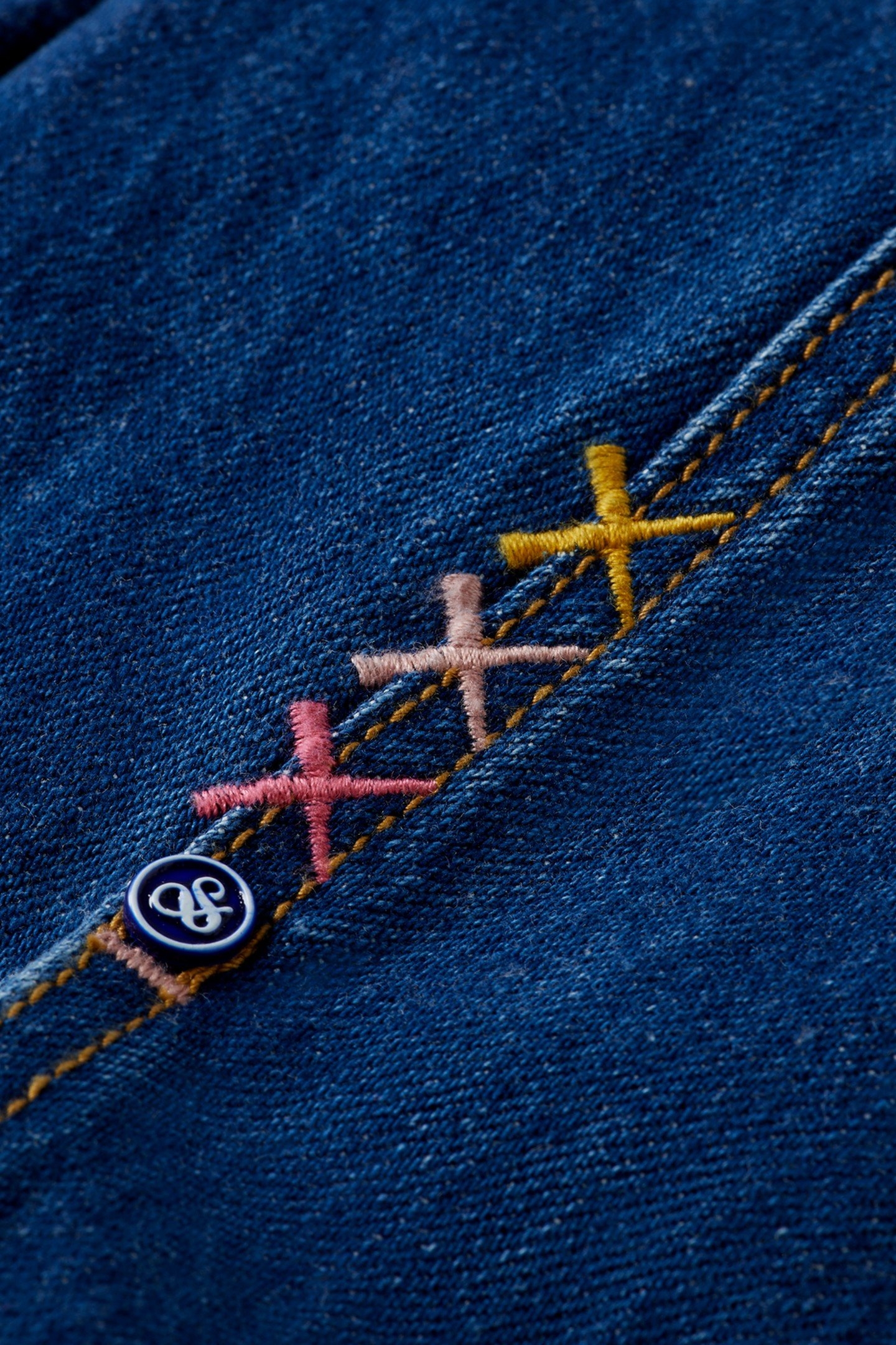 DENIM TRUCKER JACKET IMAGINE BLUE 3