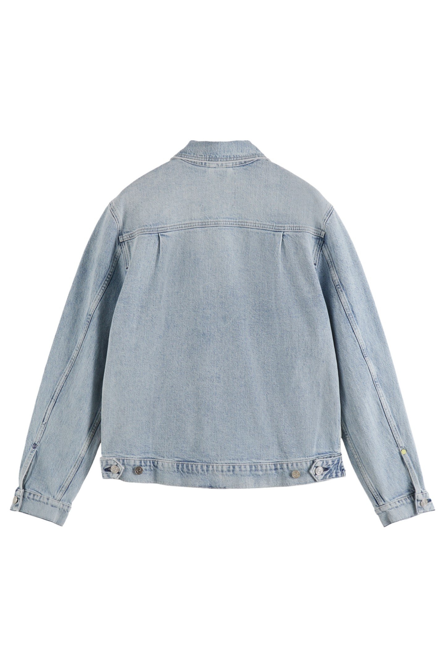 REGULAR FIT DENIM JACKET — BLUE STORY 3