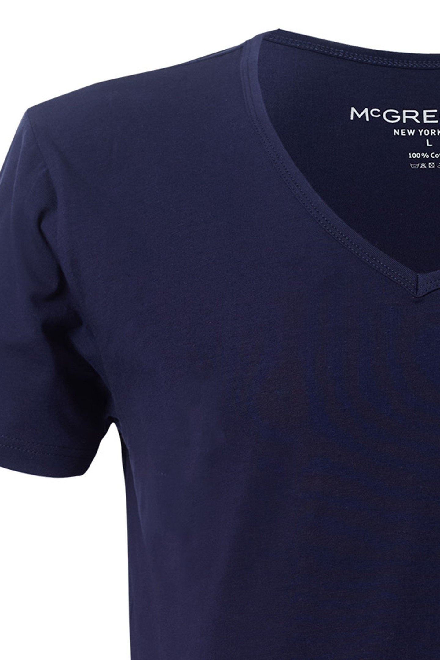 PREMIUM - STRETCH T-SHIRT - 4-PACK NAVY 3