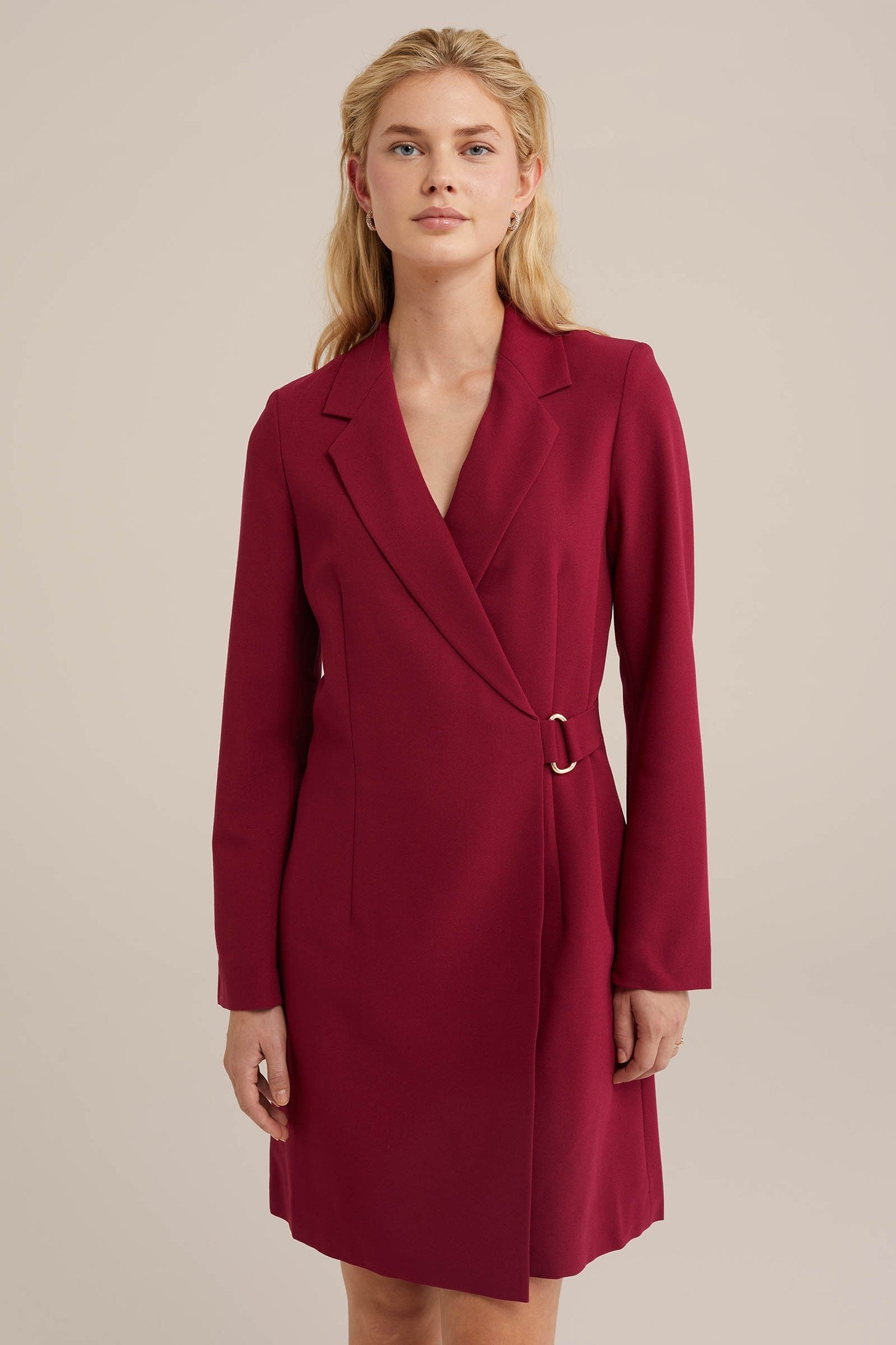 DRESS SHORT VINTAGE RED 2