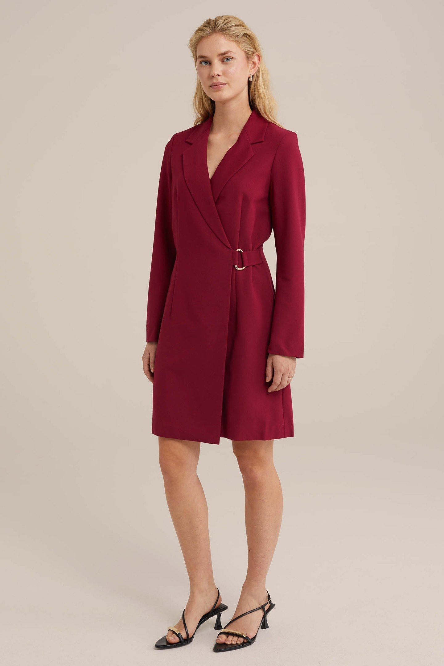 DRESS SHORT VINTAGE RED 4