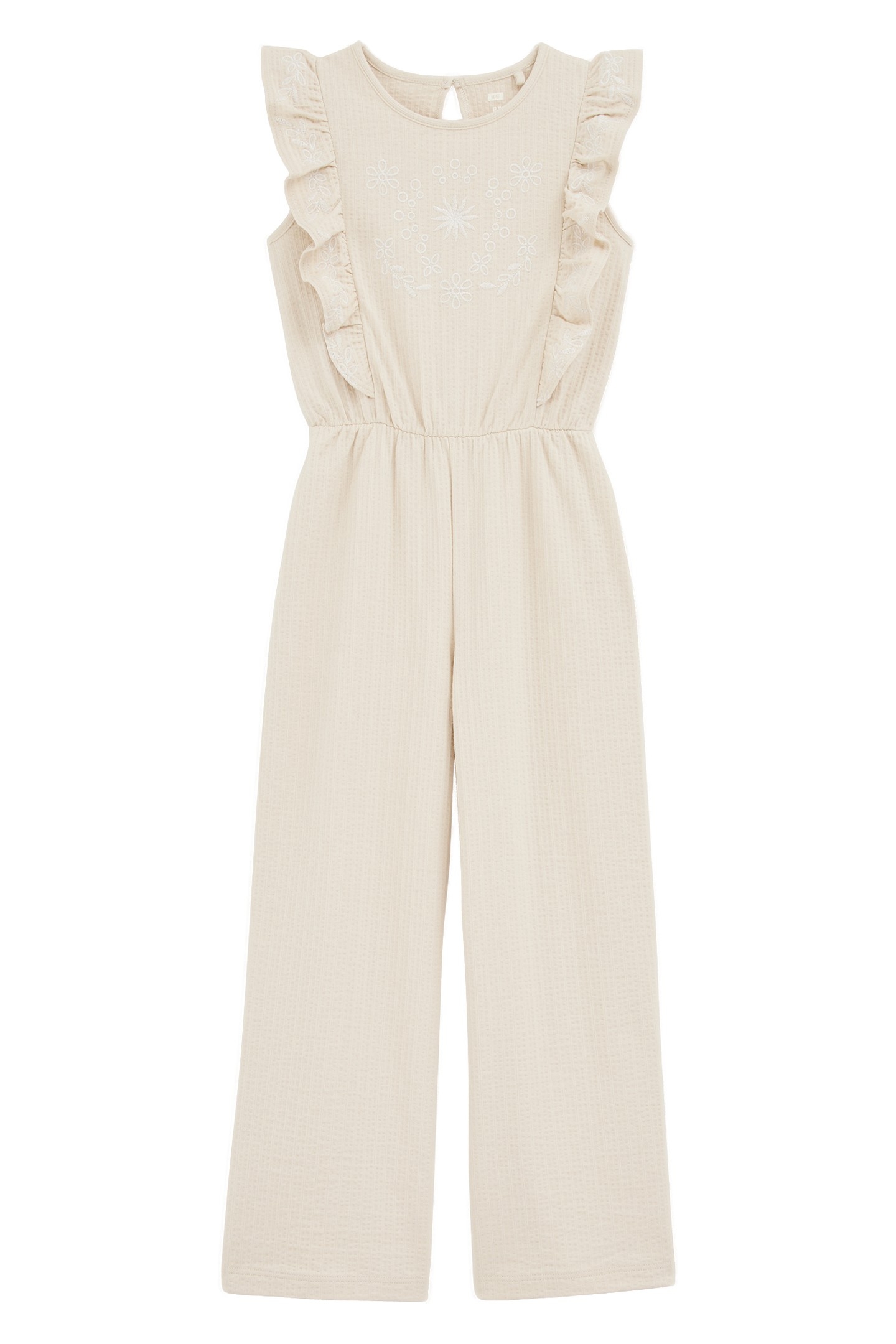 GIRLS JUMPSUIT BEIGE 2