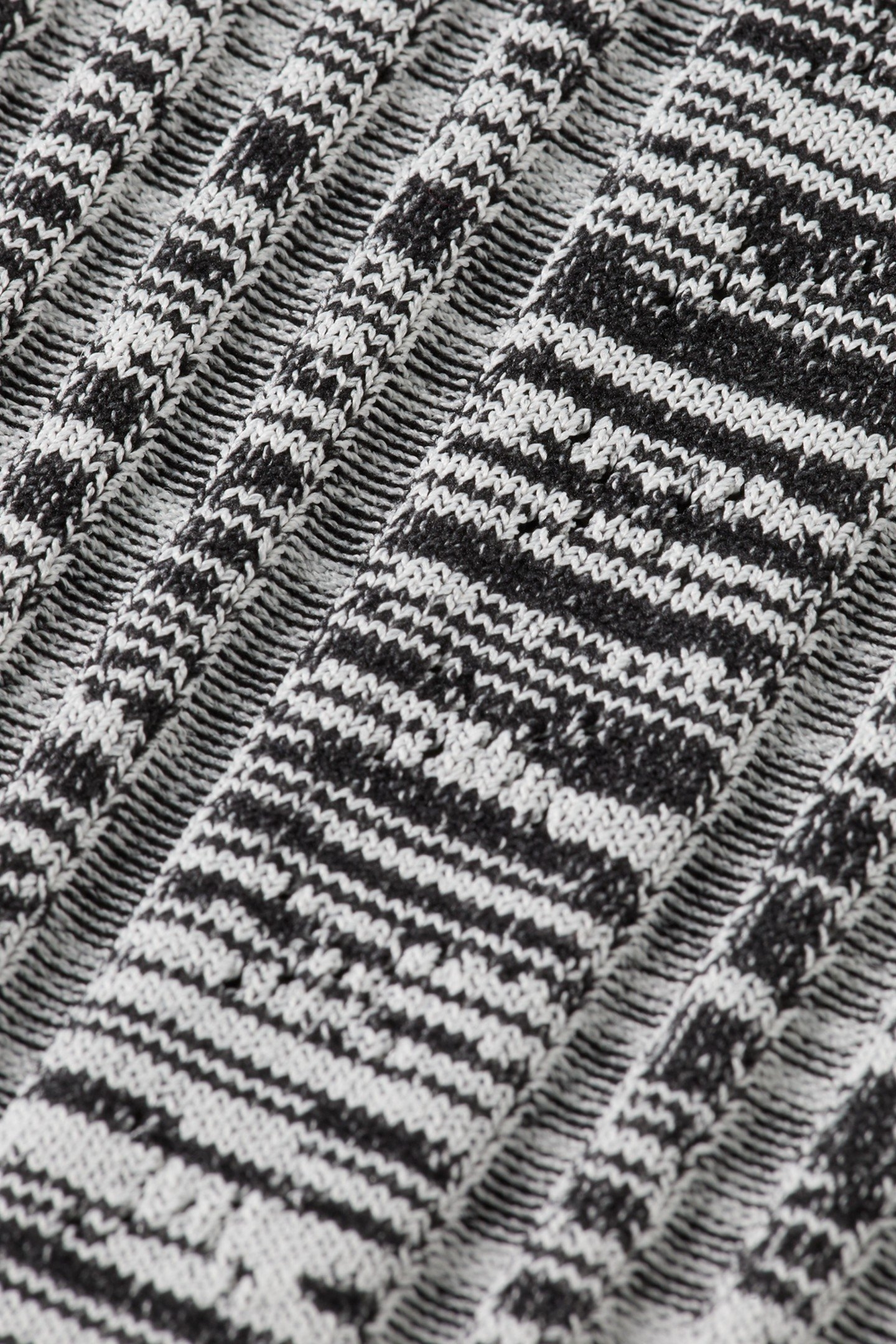 RIBBED KNITTED PULLOVER BLACK 3