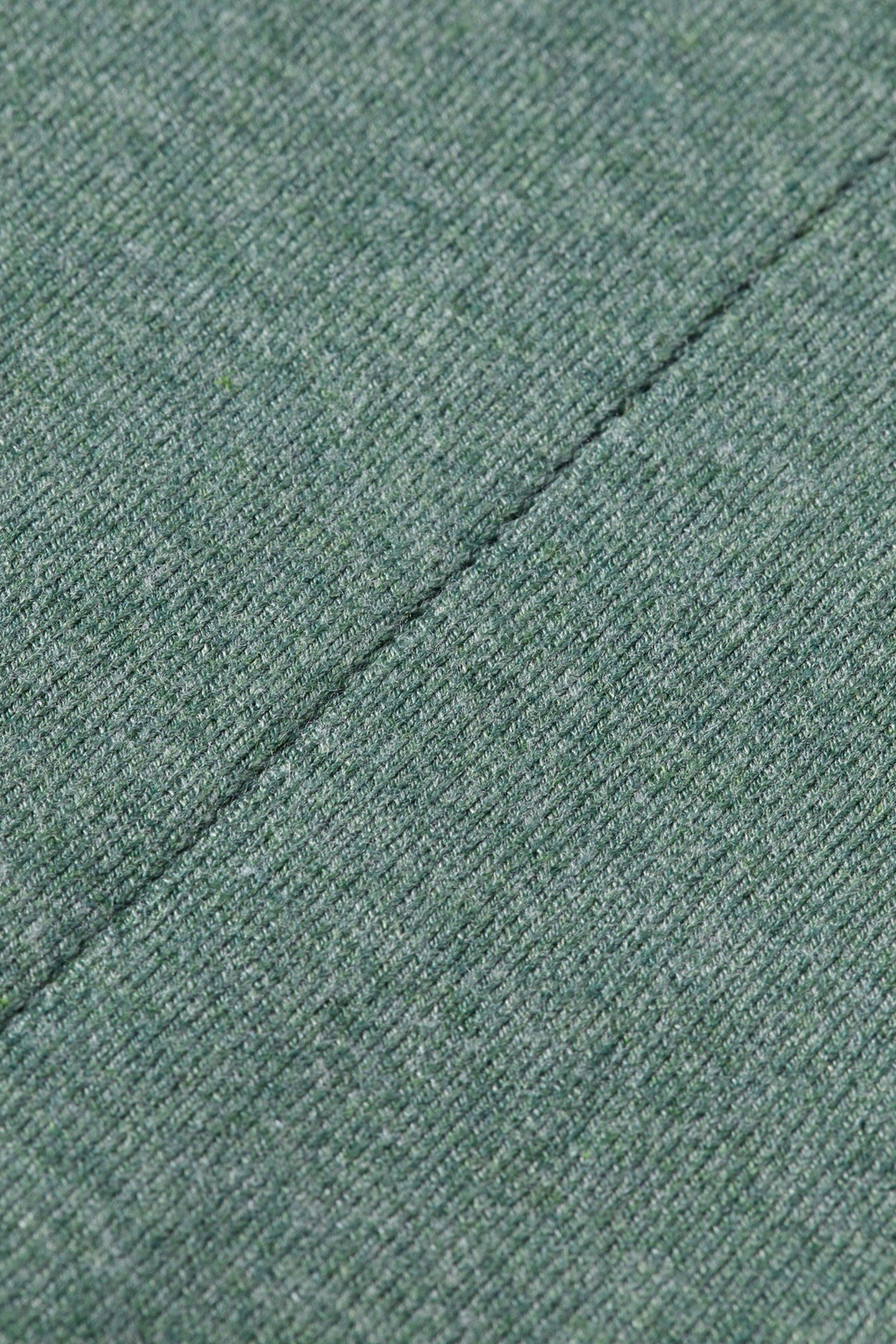 V-NECK RELAXED PULLOVER PARK GREEN MELANGE 4