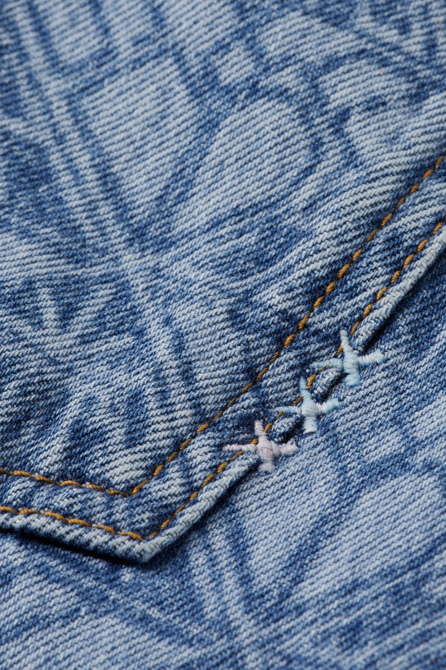 THE TIDE BALLOON JEANS WITH LONGER INSEAM MONOGRAM 2