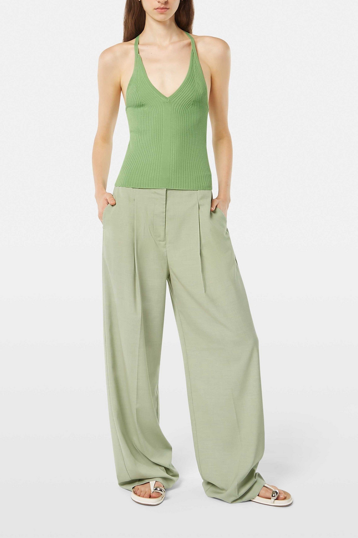 RIB RACER KNITTED TANK BLACK 1