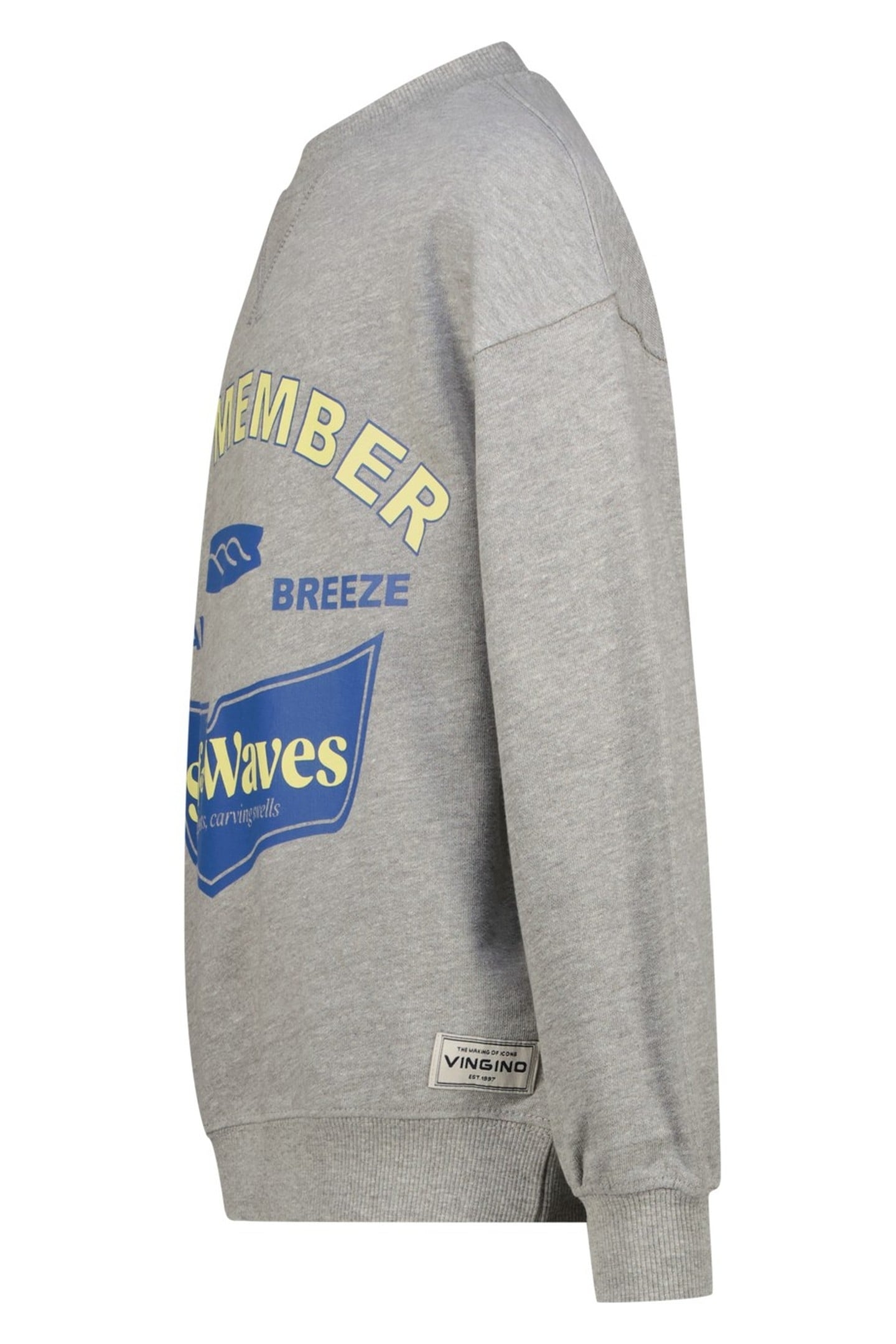 BOYS NOFER SWEATER FEARLESS GREY MELEE 3