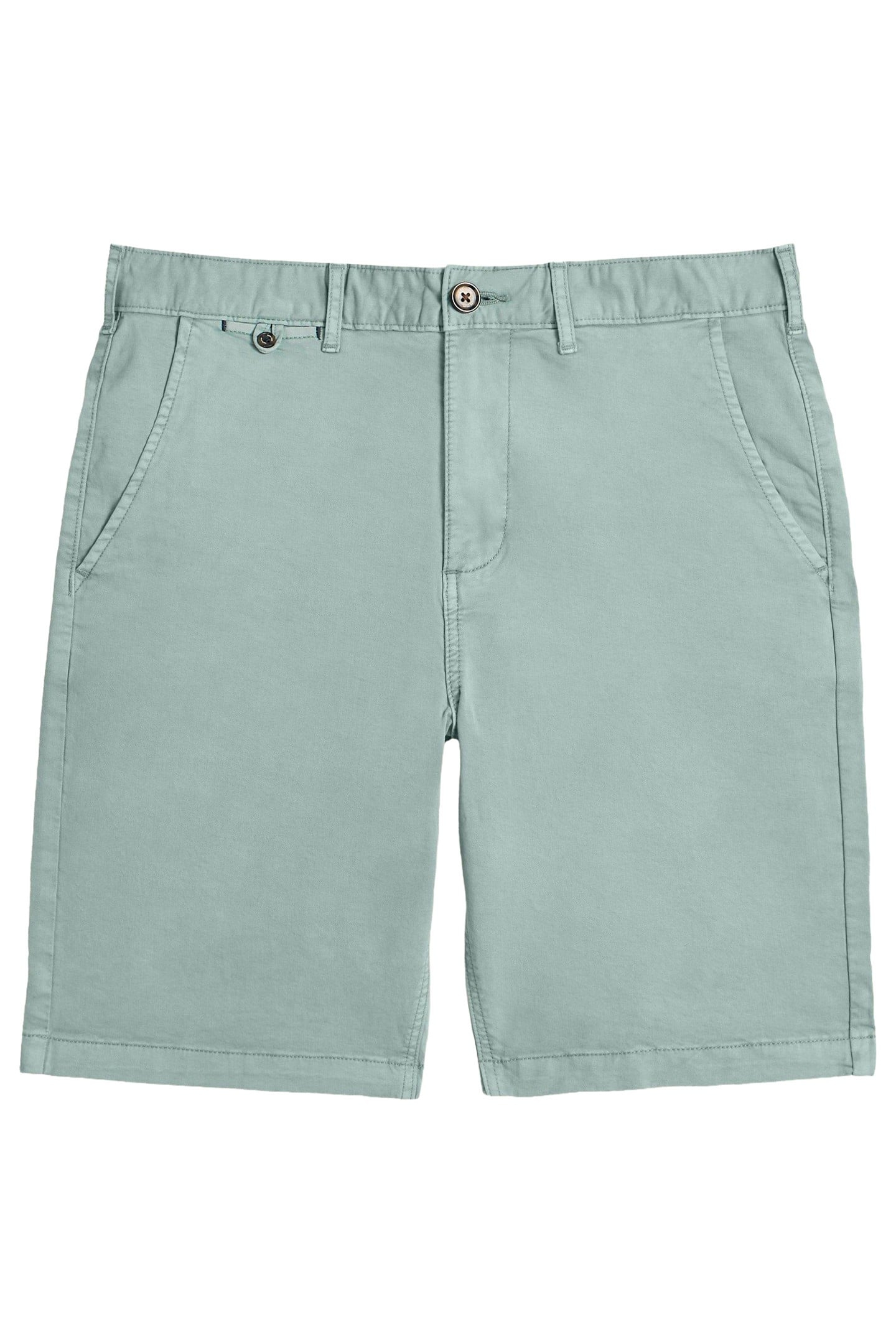 SUTTON ORGANIC CHINO SHORT LIGHT BLUE 3